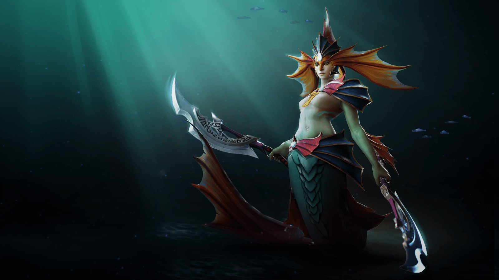 1600x900 Naga Siren Loading Screen HD Wallpaper