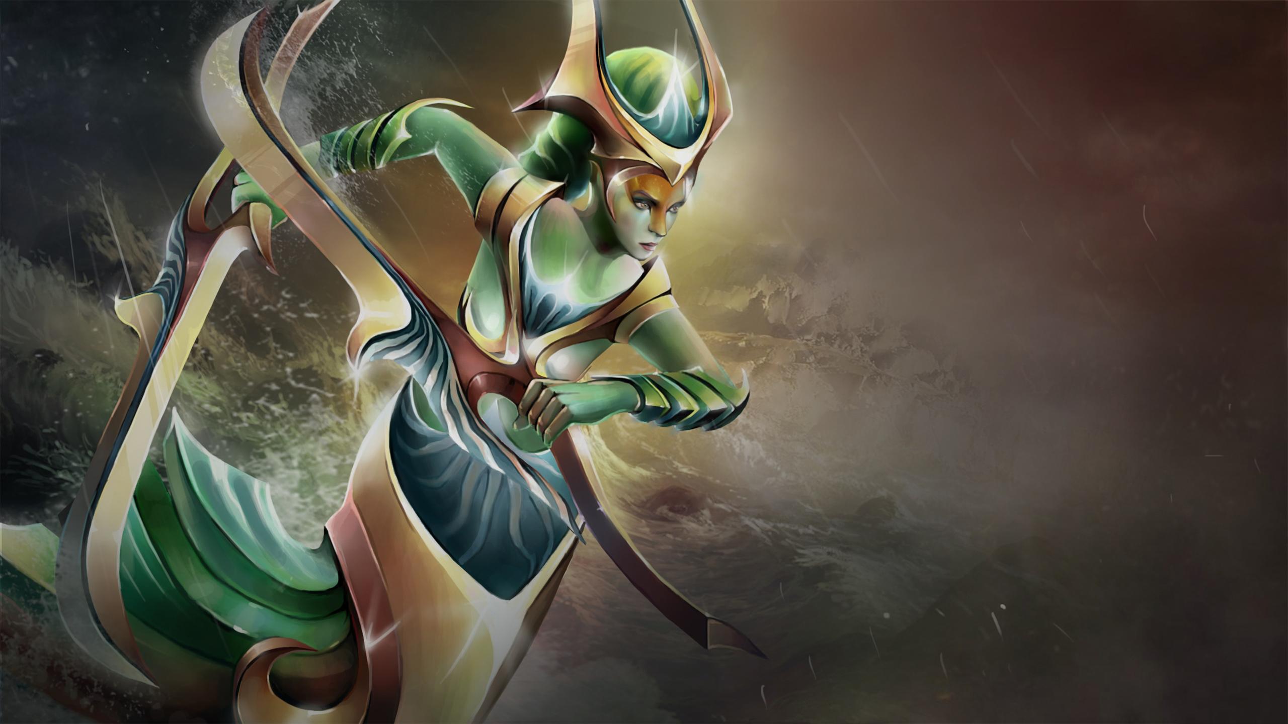 2560x1440 Dota 2 Naga Siren