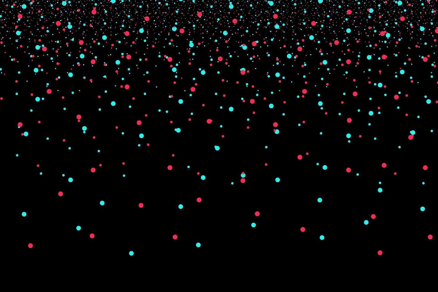 1470x980 Colored modern red and blue snow on black background in technology style. Futuristic digital wallpaper