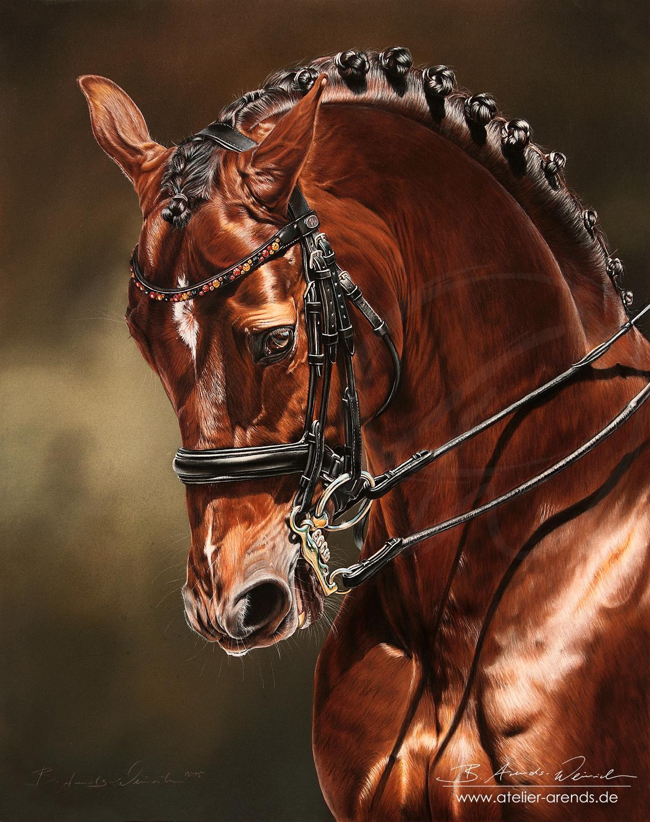 1266x1600 Dressage paintings