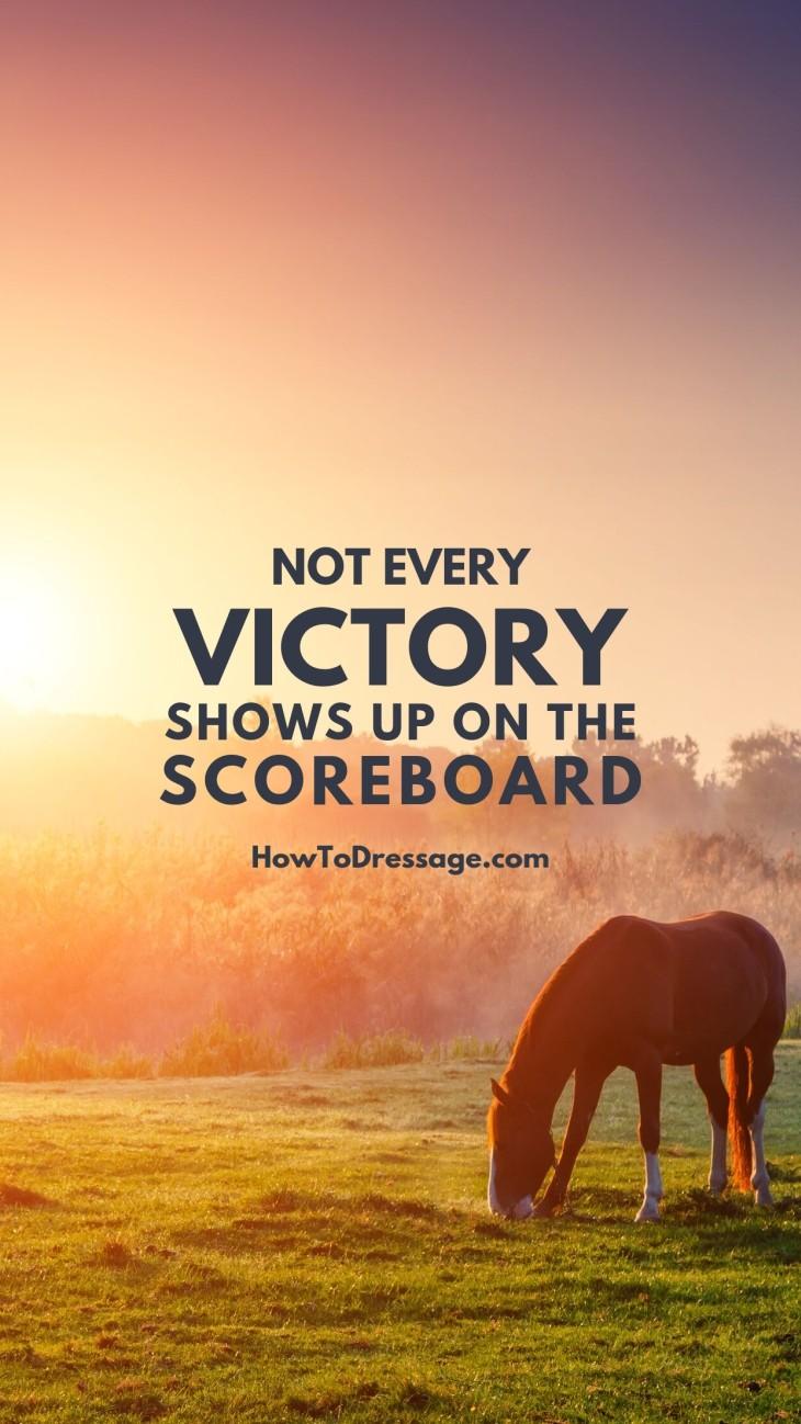 730x1298 Not Every Victory Shows Up On The Scoreboard Dressage