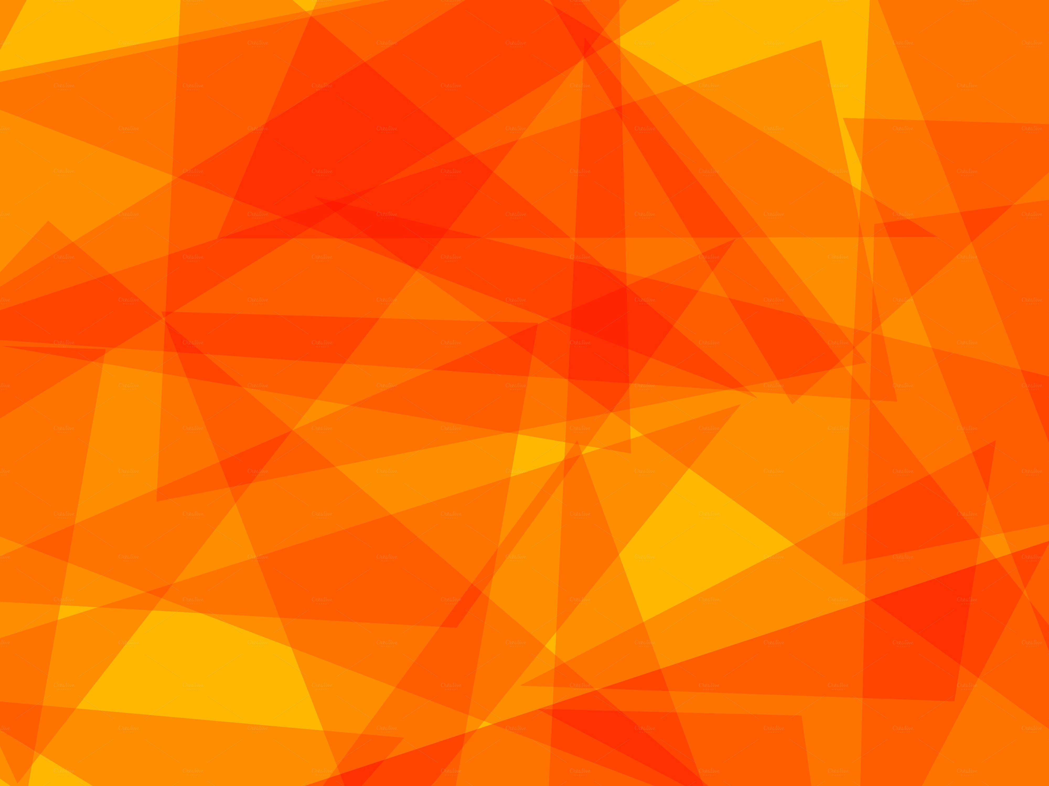 4000x3000 Orange Abstract Wallpaper
