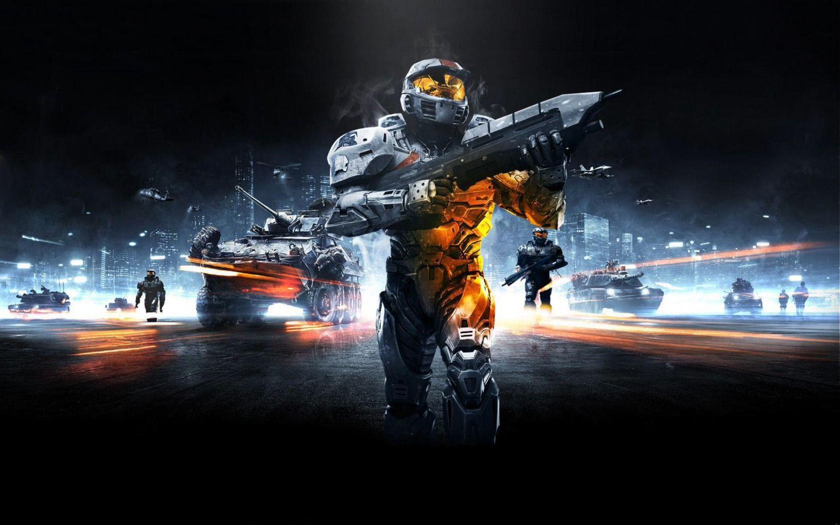 1632x1020 Master Chief Battlefield Mashup Wallpaperx1020