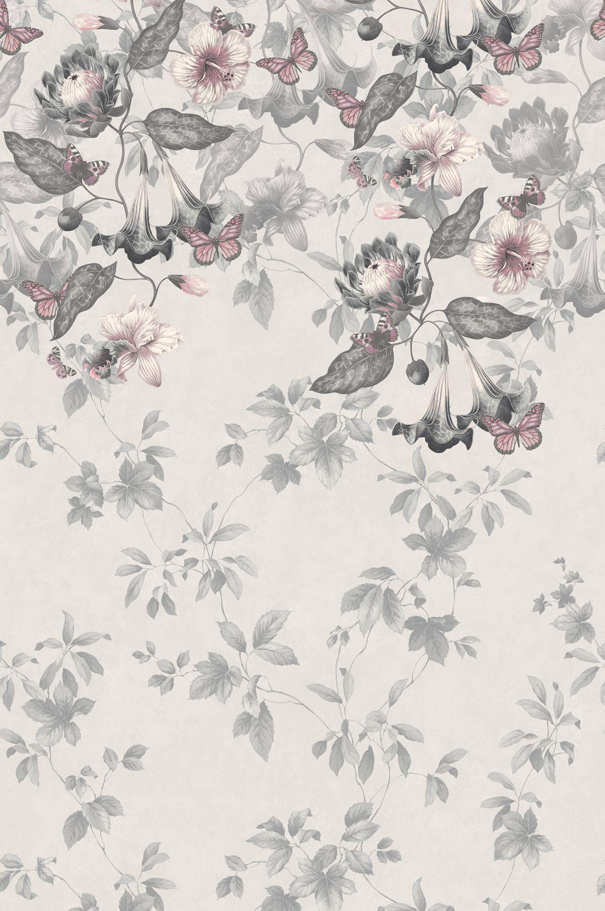 1188x1788 Buy Asterid Floral Wallpaper