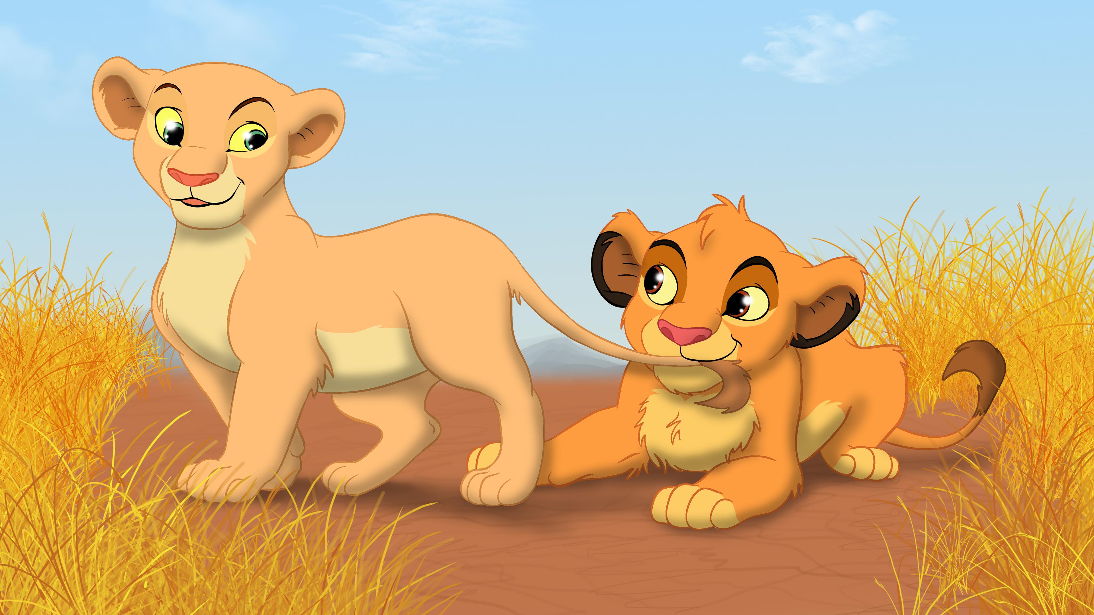 3840x2160 Simba And Nala The Lion King Desktop HD Wallpaper For Pc Tablet And Mobile 3840x2160 :