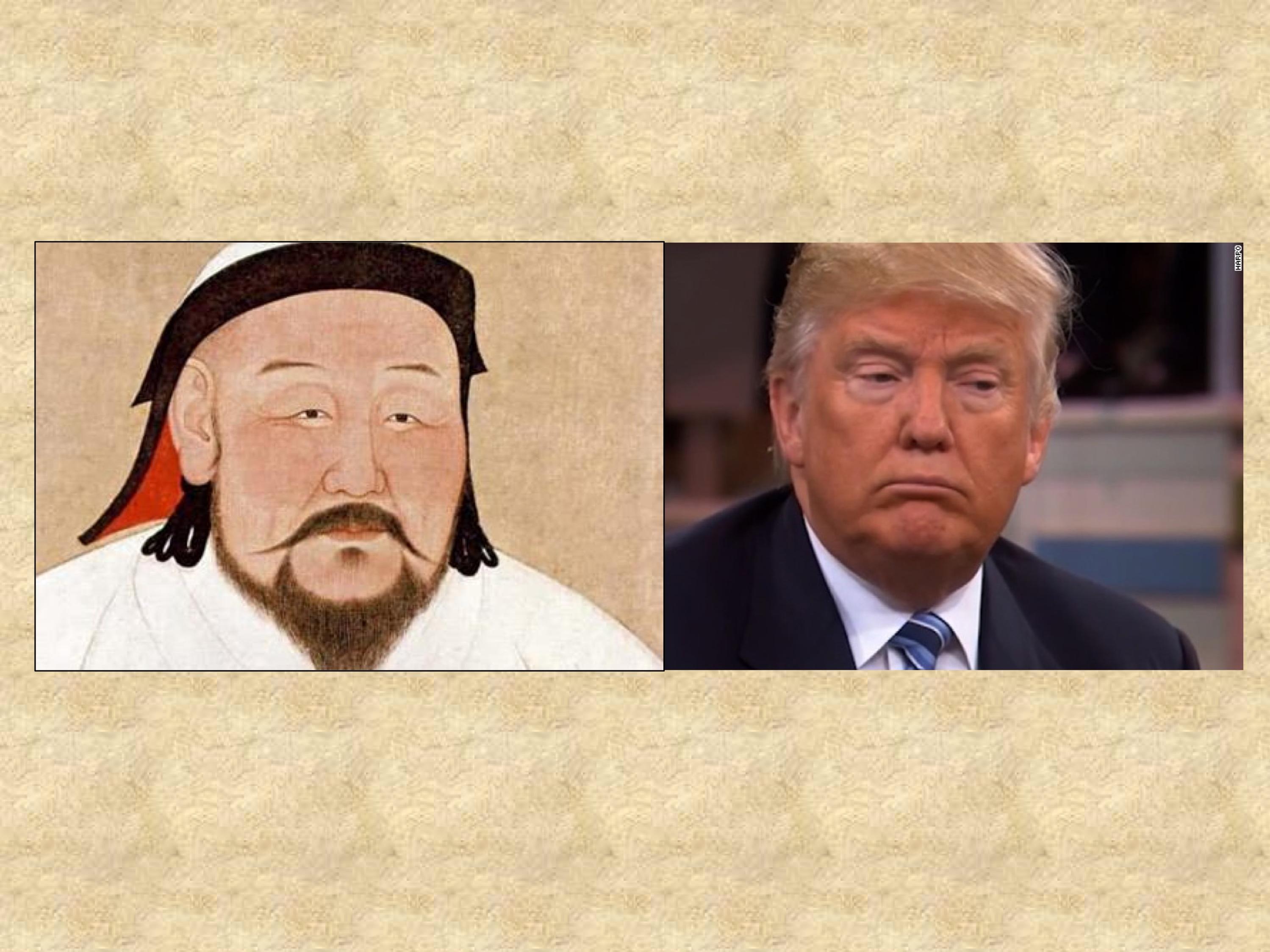 2998x2248 Kublai Khan's grunts and Donald Trump's tweets