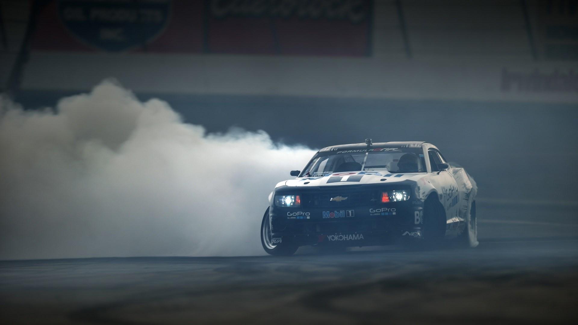 1920x1080 Chevrolet Camaro Drift Smoke