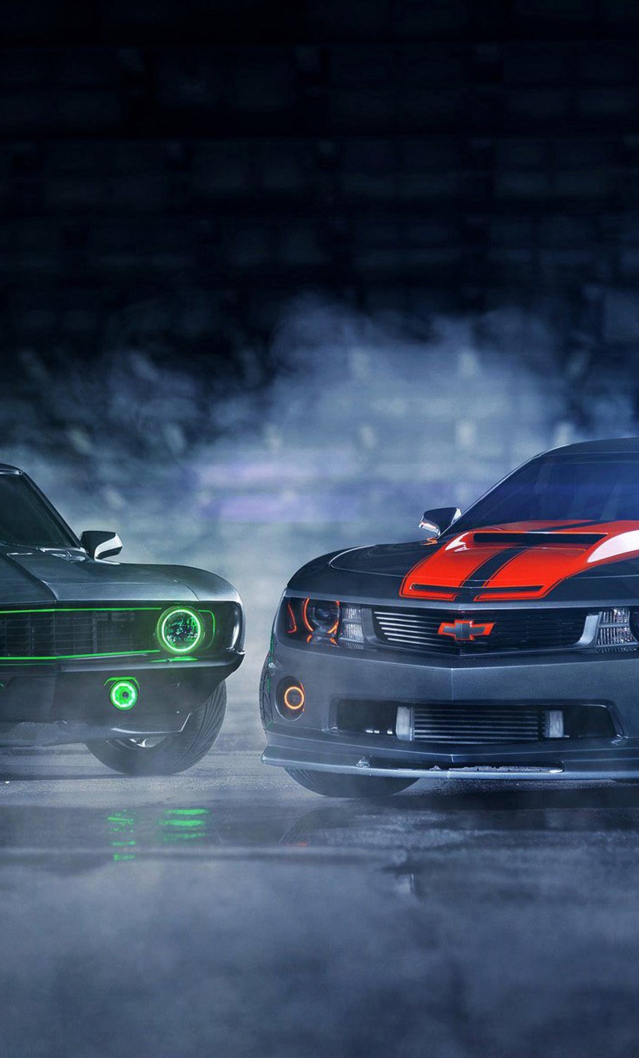 1280x2120 Download 1280x2120 wallpaper chevrolet camaro, low rider, muscle car, iphone 6 plus, 1280x2120 HD image, background, 327
