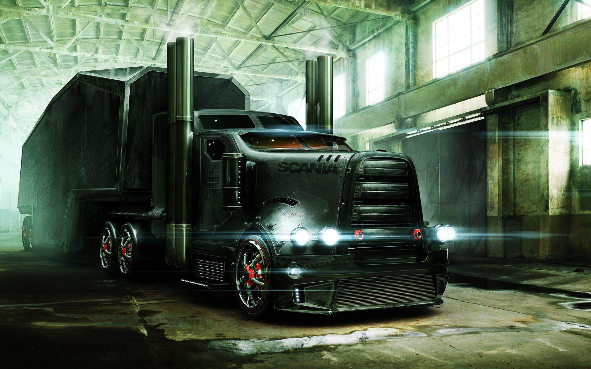 1920x1200 Big Rig Wallpaper