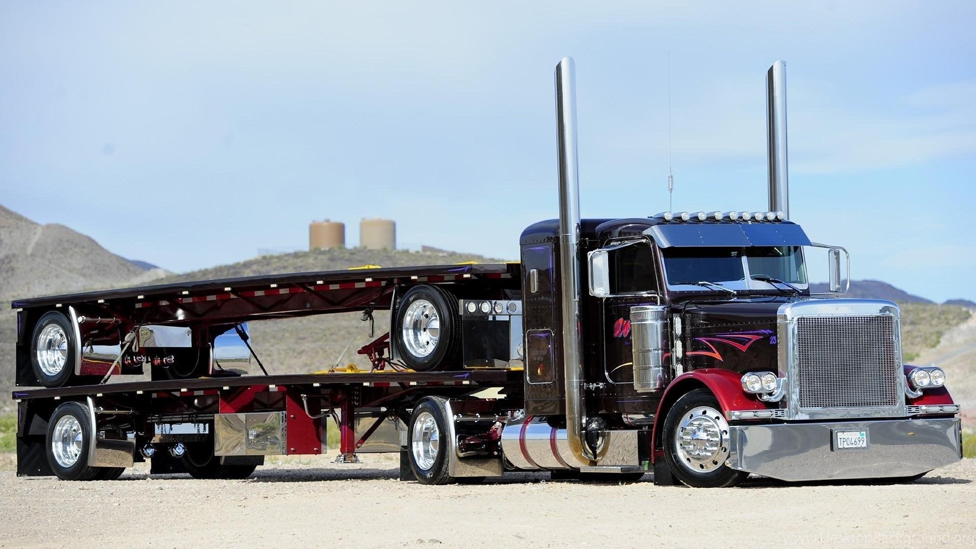 1920x1080 Trucks 18 Wheeler Peterbilt Automotive Wallpaper Desktop Background