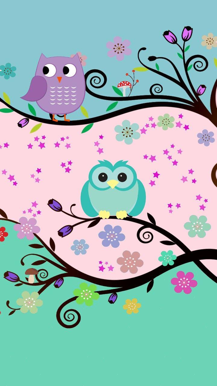 720x1280 Owl motif phone wallpaper, 720x1280. Creative art, photo