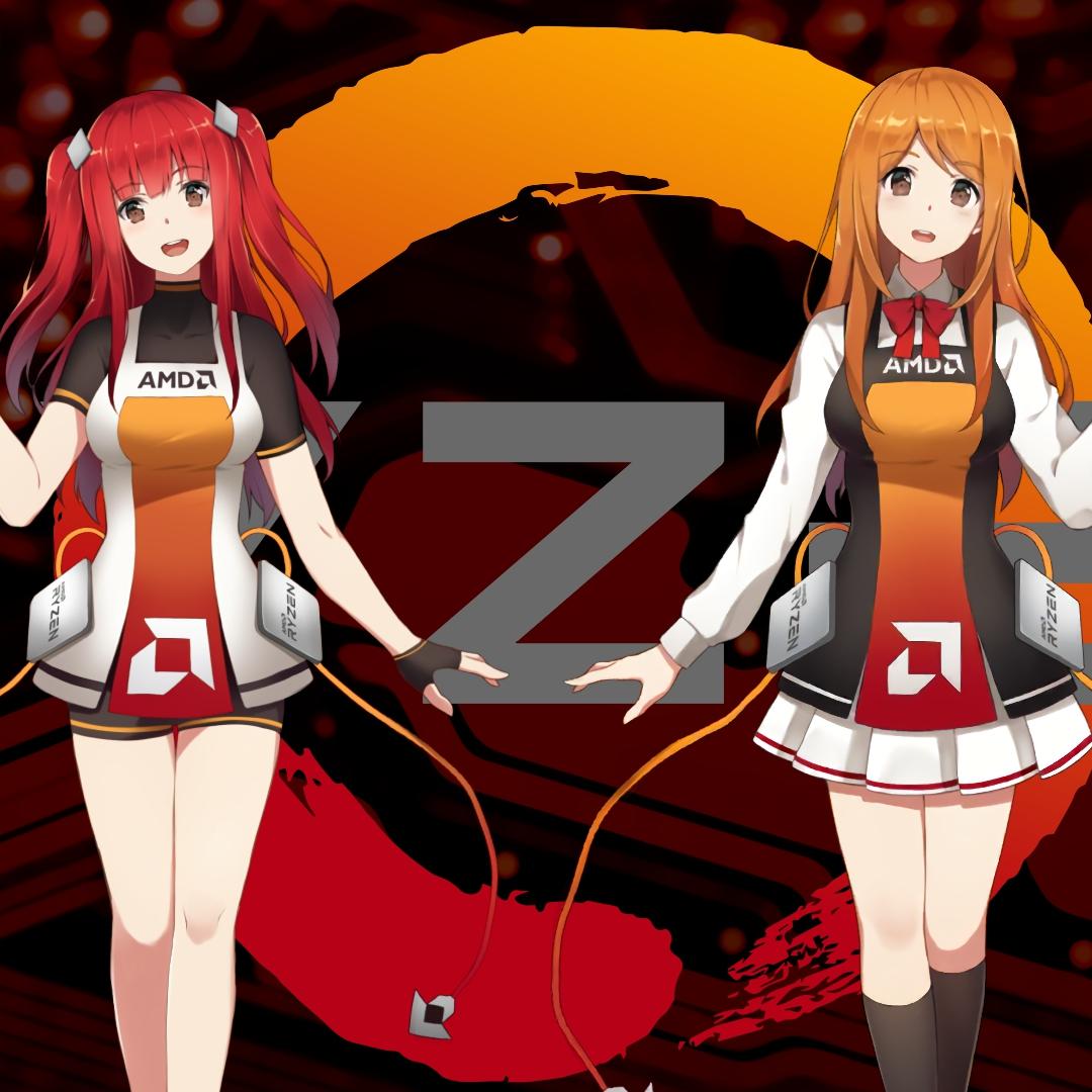 1080x1080 Amd Ryzen Wallpaper Anime