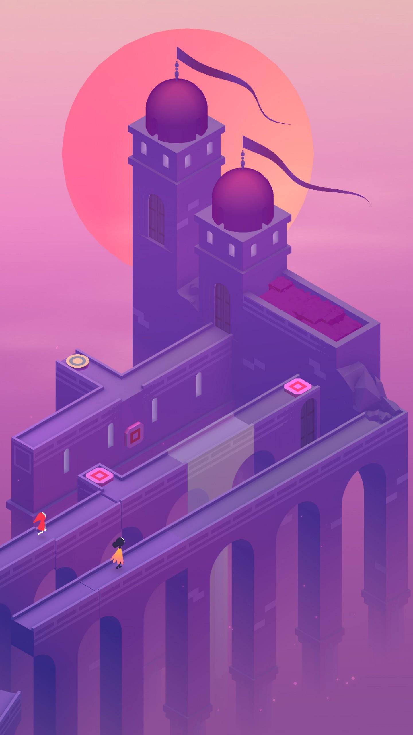 1440x2560 Wallpaper Monument Valley 4k, screenshot, Games