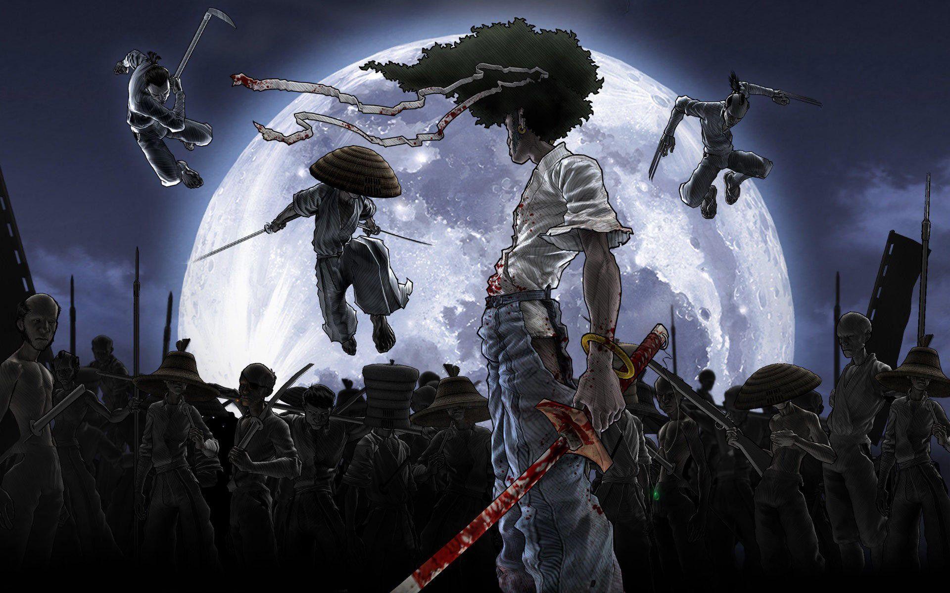 Wallpaper.wiki Free Download Afro Samurai Wallpaper PIC