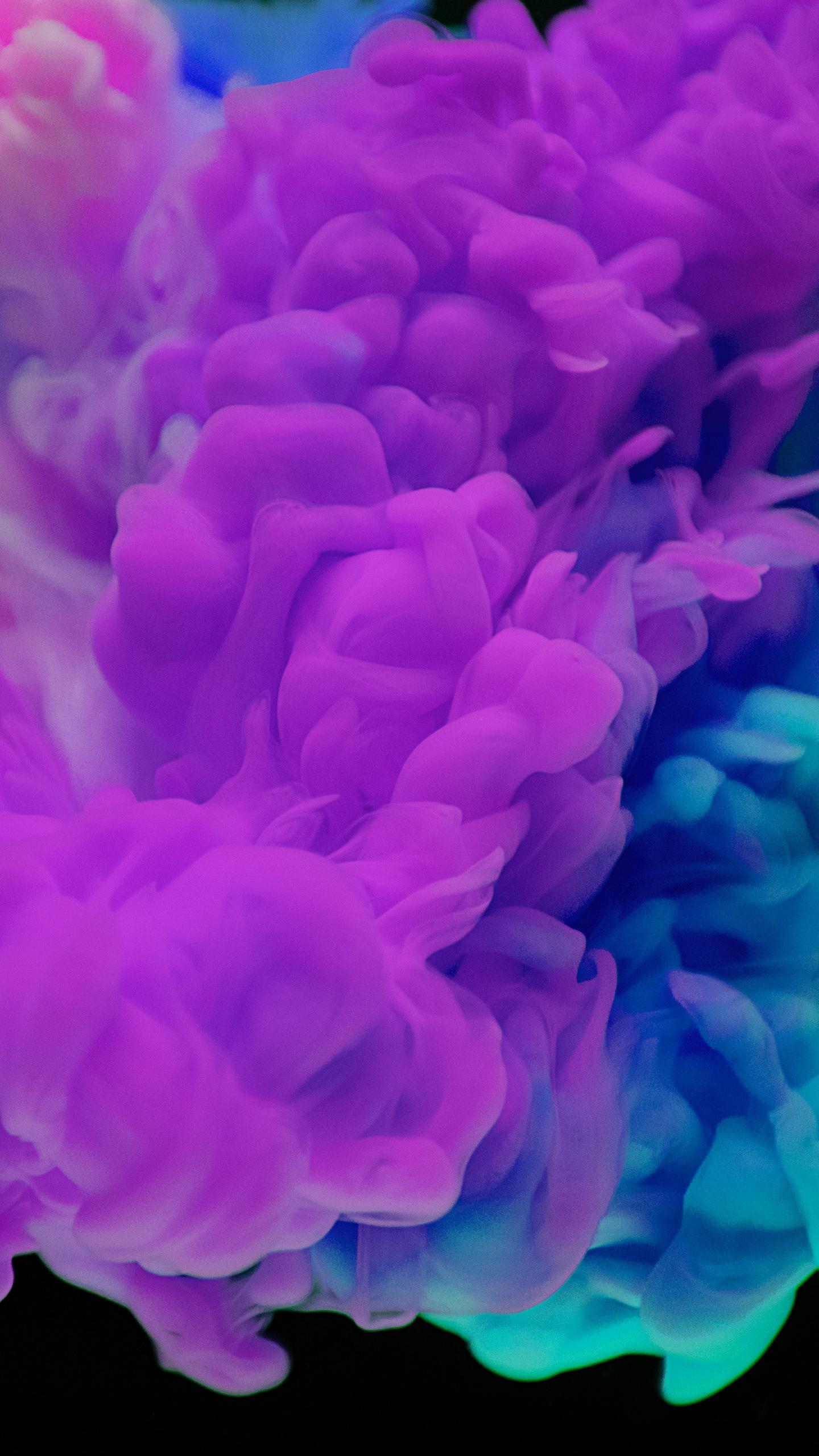 1440x2560 Purple Blue Wallpaper