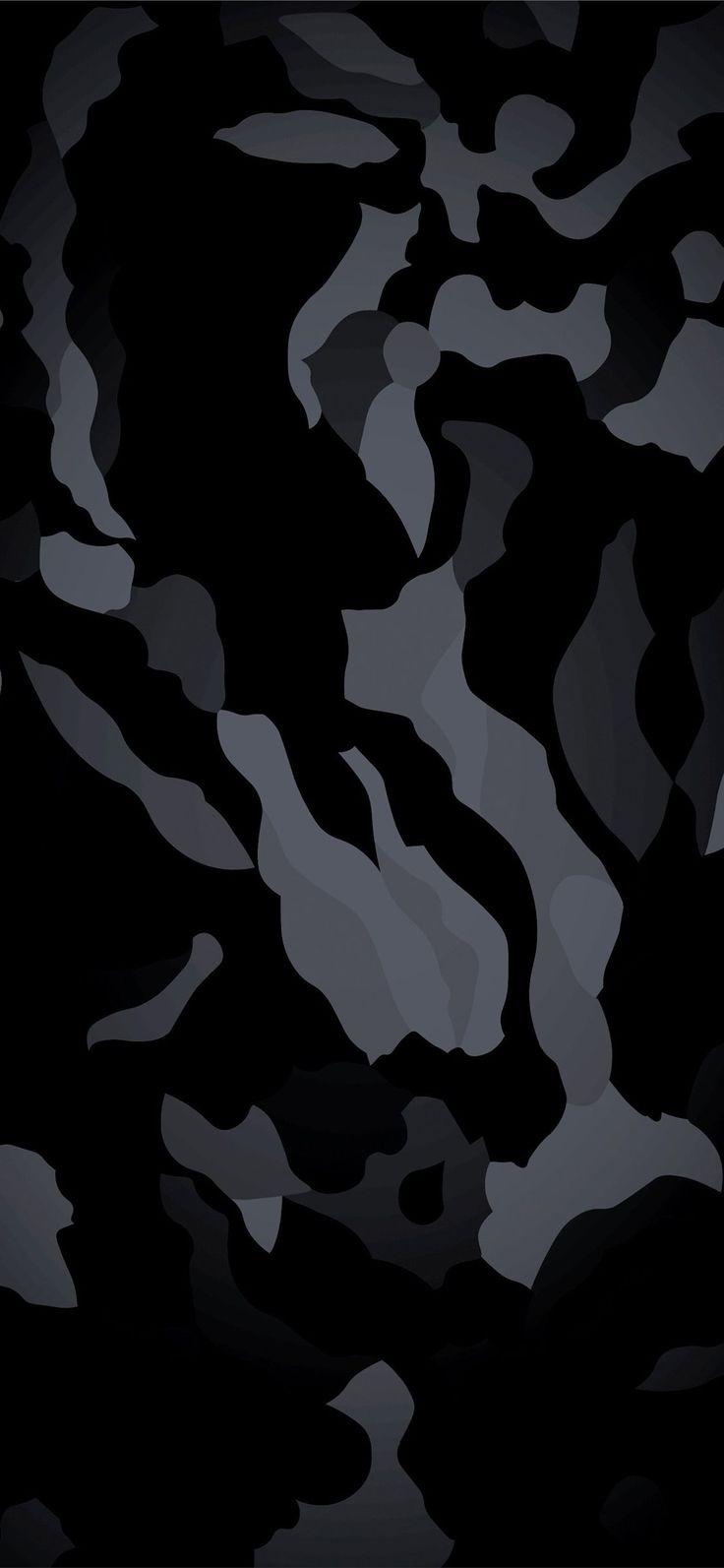 736x1593 Black Pattern Military camouflage Camouflage Desig. #crackedscreen #trends #iPhone11Wallpaper. Camo wallpaper, Camouflage wallpaper, Camoflauge wallpaper