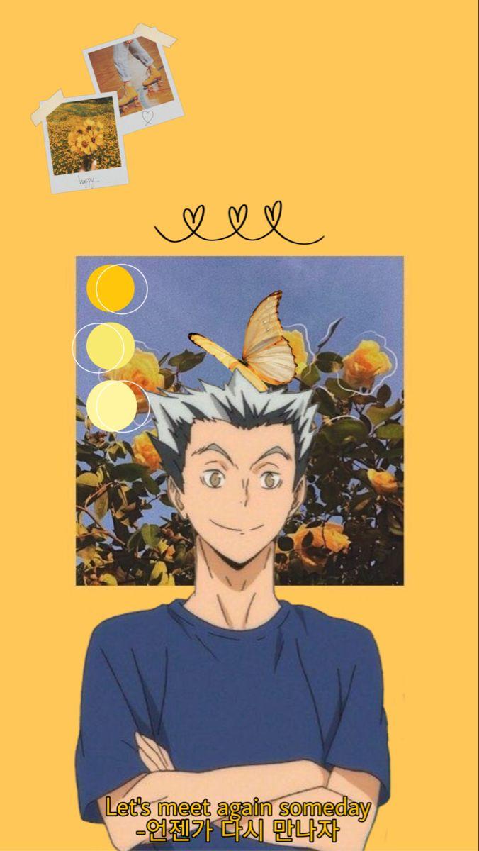 676x1200 Bokuto's color is yellow. Wallpaper anime lucu, Wallpaper haikyuu, Wallpaper anime