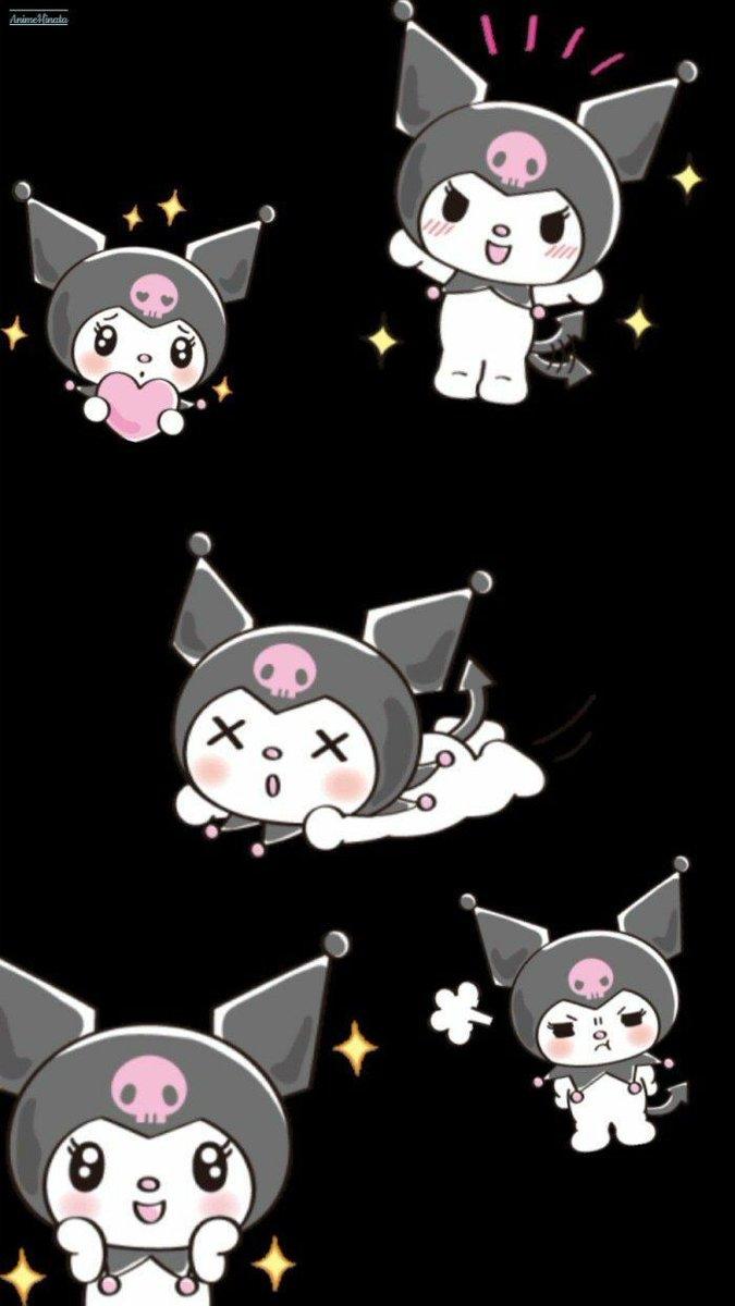 675x1200 kuromi #mymelody #cute #Wallpaper