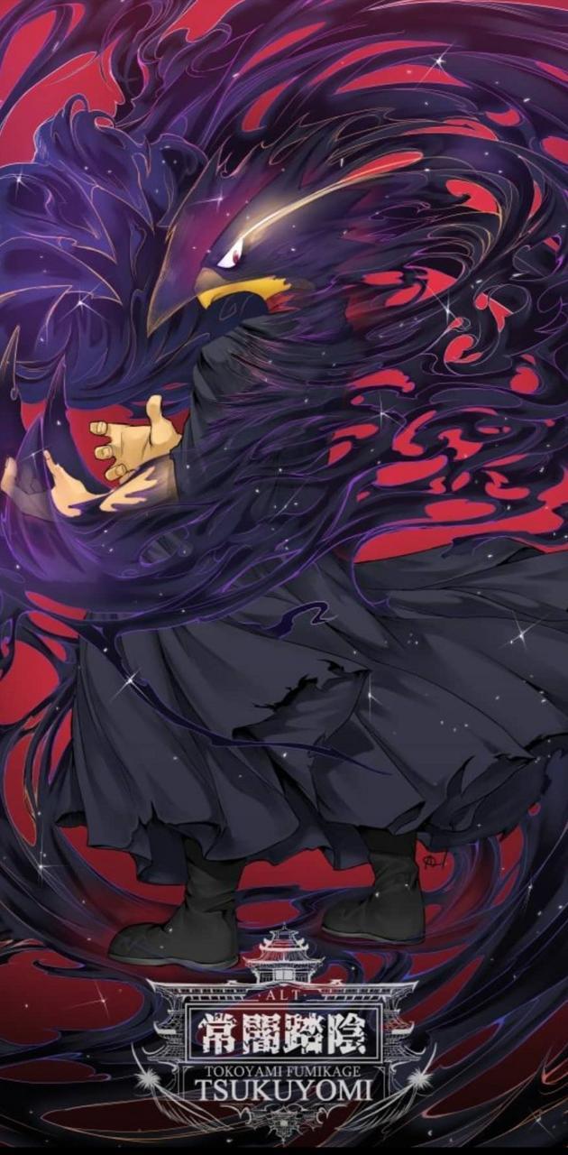 630x1280 Tokoyami Dark Shadow wallpaper