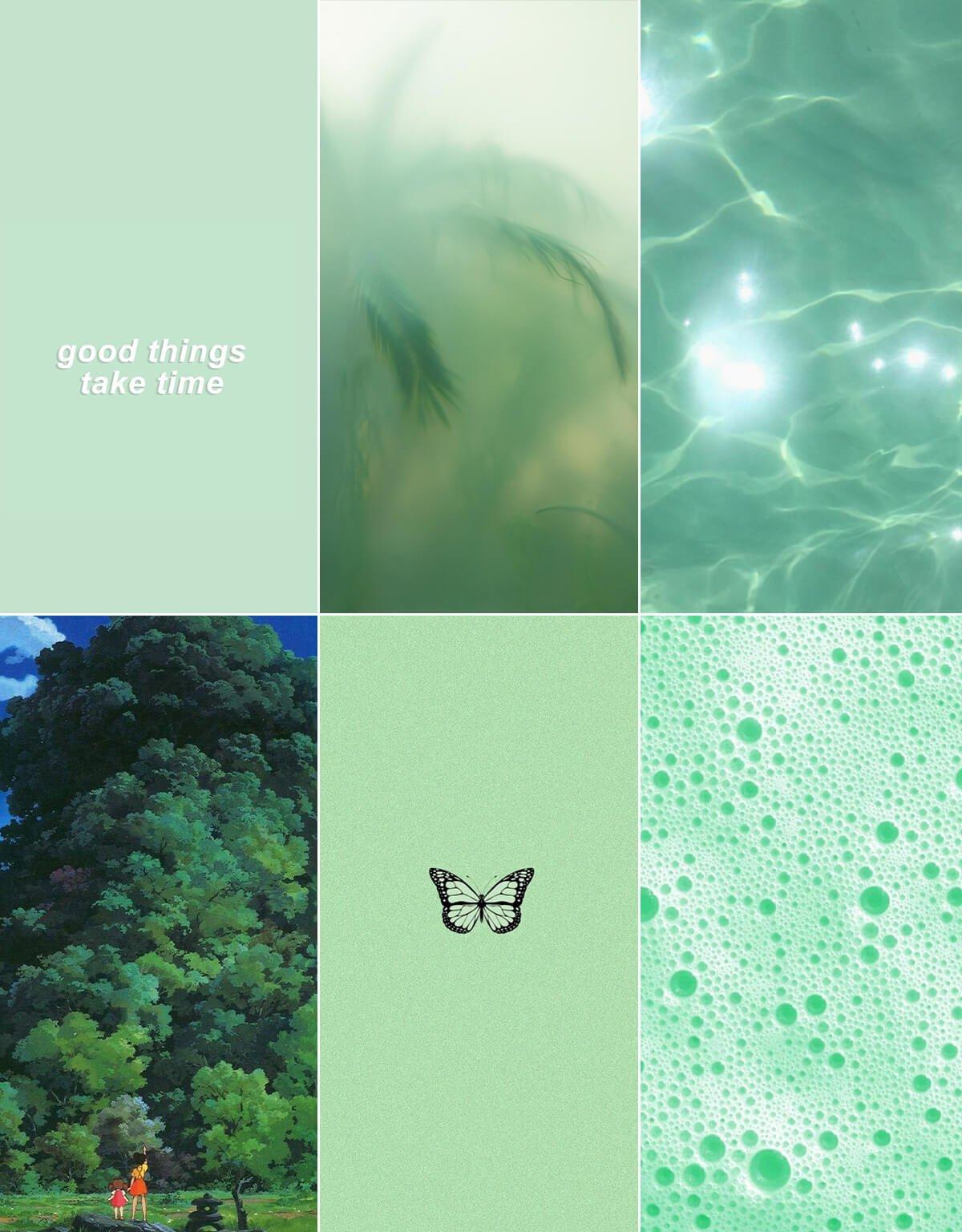 1200x1537 Green Aesthetic Picture, Color Palettes & Wallpaper