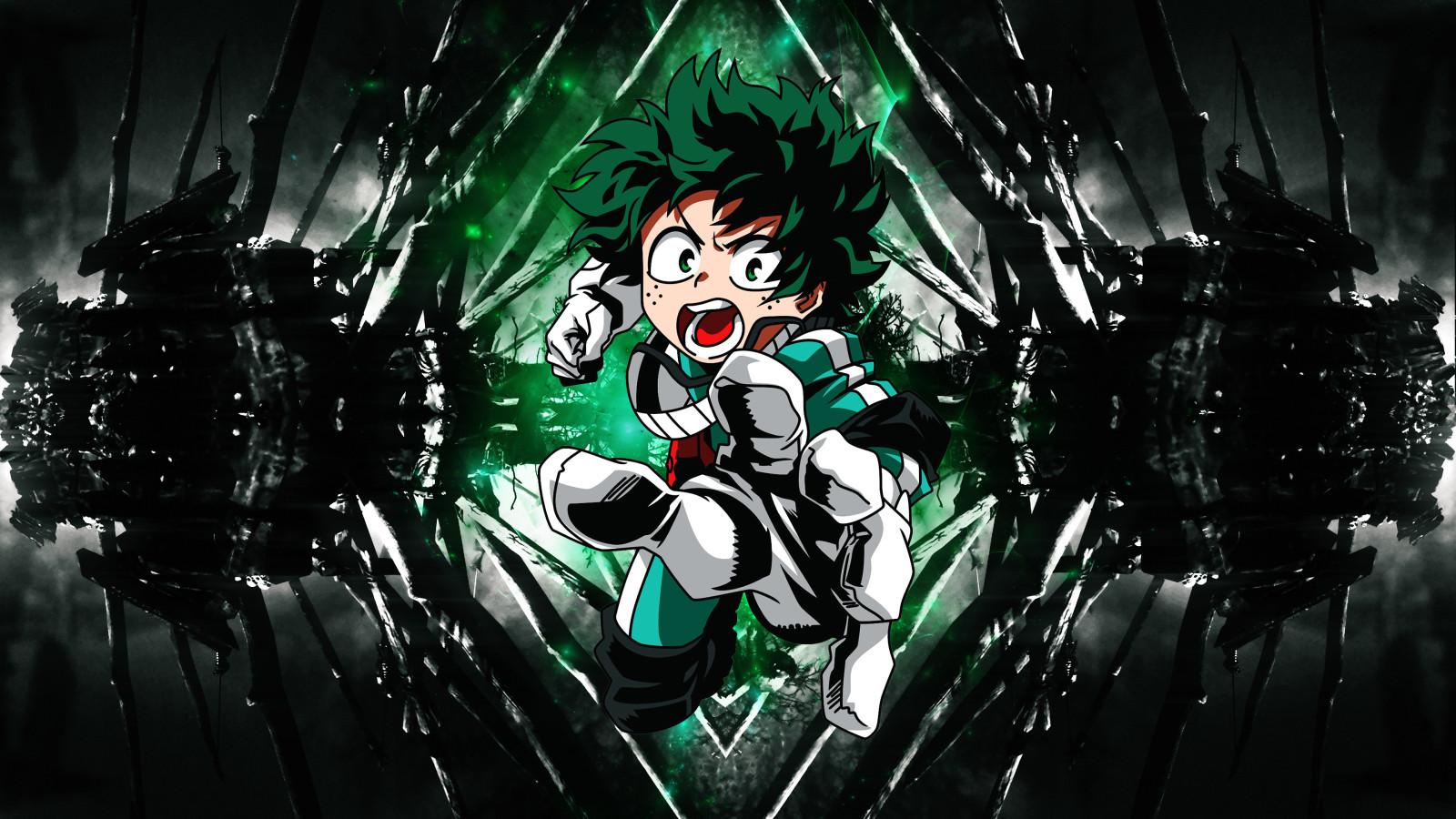 1600x900 Boku no Hero deku 1600x900 Resolution Wallpaper, HD Anime 4K Wallpaper, Image, Photo and Background