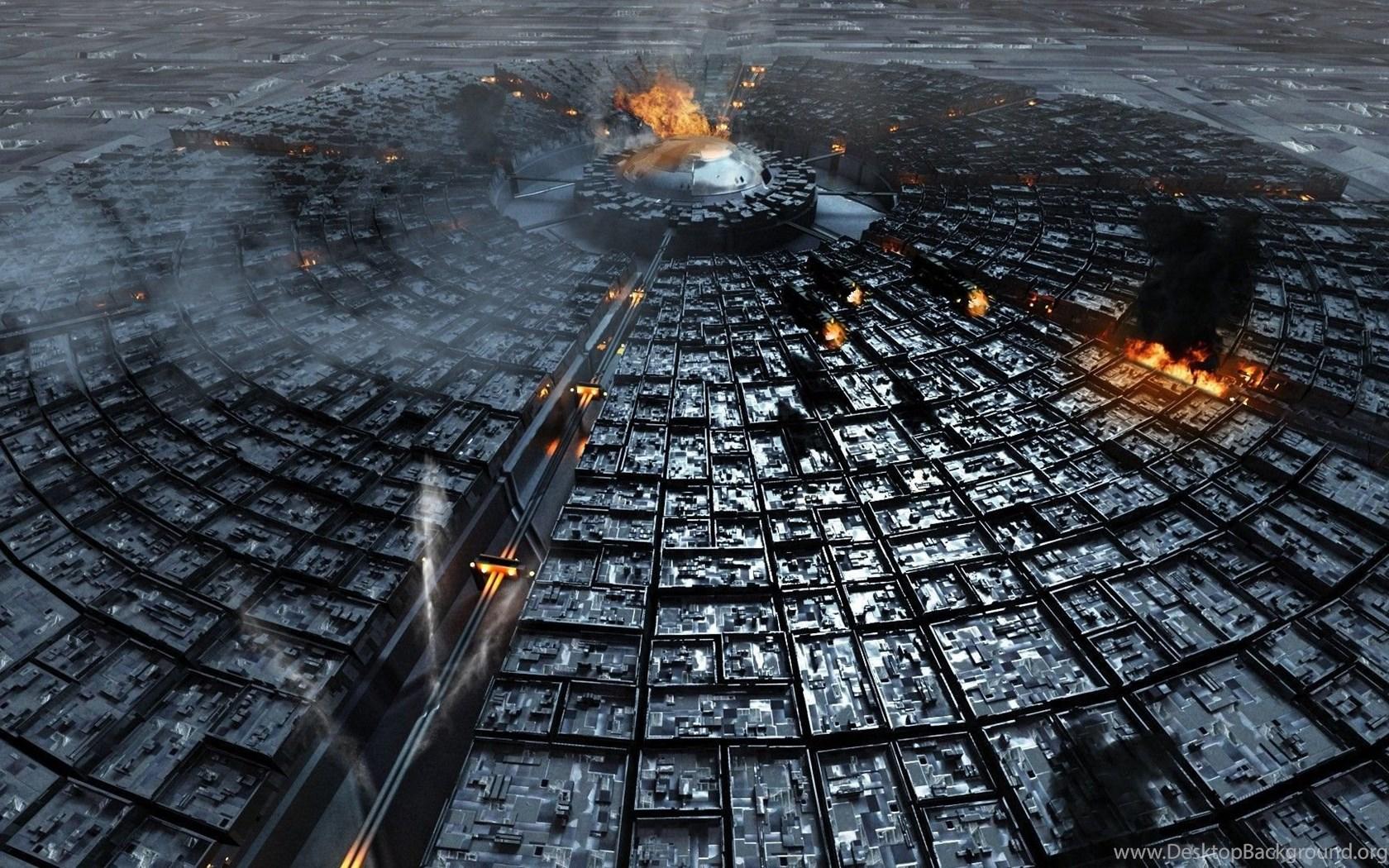 1680x1050 Futuristic Black Megastructure Wallpaper Desktop Background
