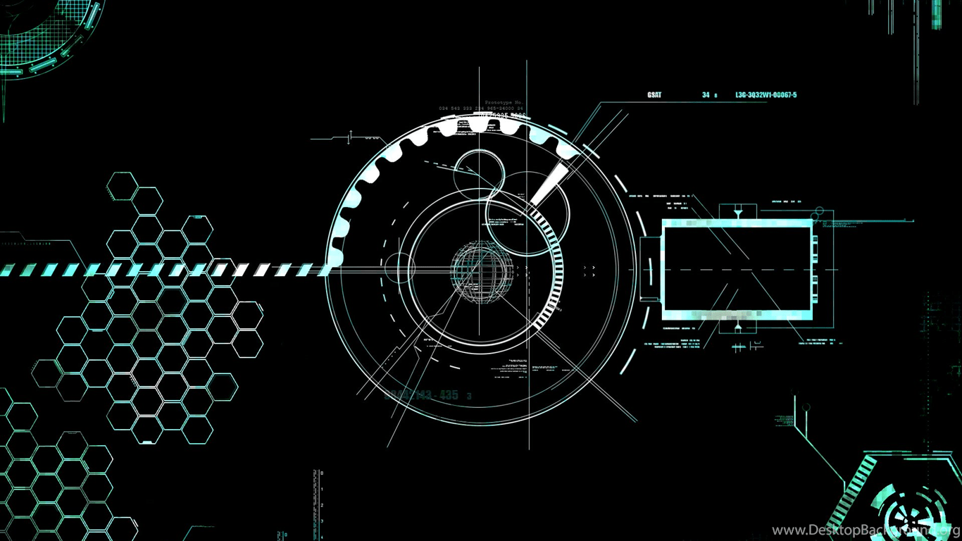 1366x768 Abstract Wallpaper: Dark Futuristic Wallpaper High Quality. Desktop Background
