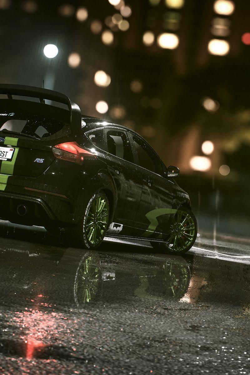 800x1200 Download Wallpaper 800x1200 Ford Focus Rs, Ford Focus, Ford, Rain Iphone 4s 4 For Parallax HD Background