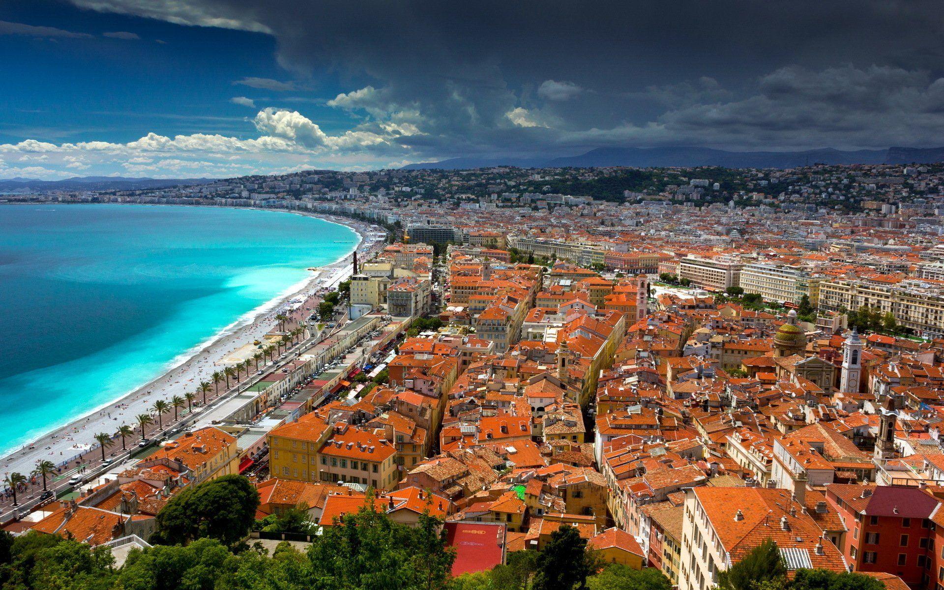 1920x1200 Nice France Wallpaper