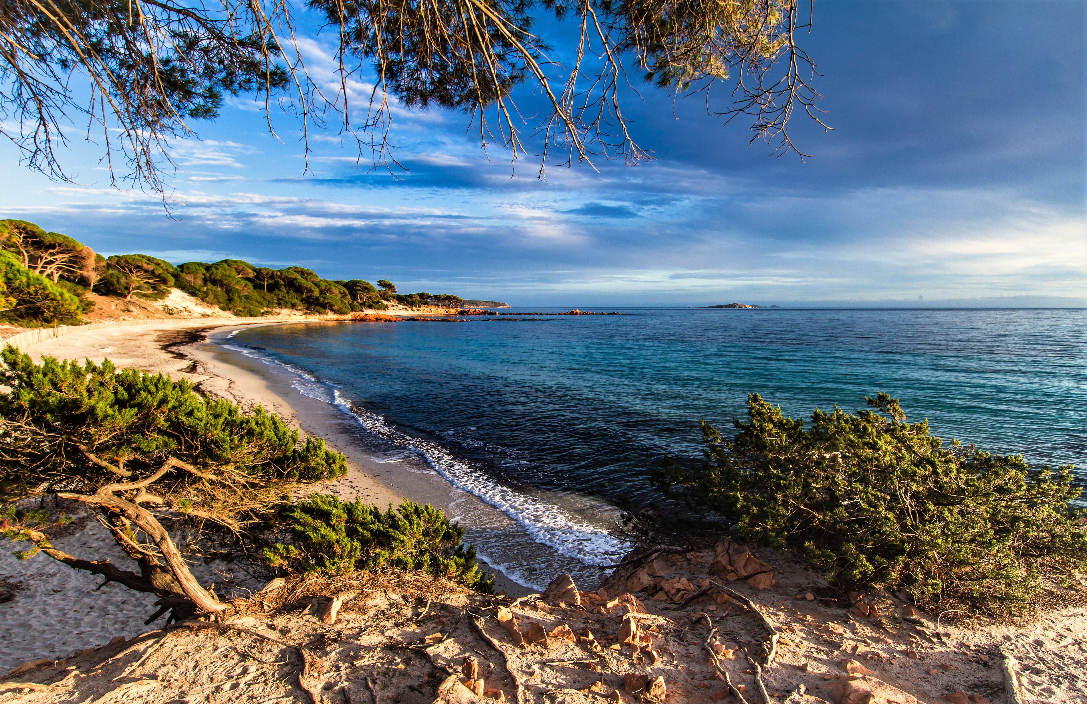 3800x2460 Coast of Corsica, France HD Wallpaper