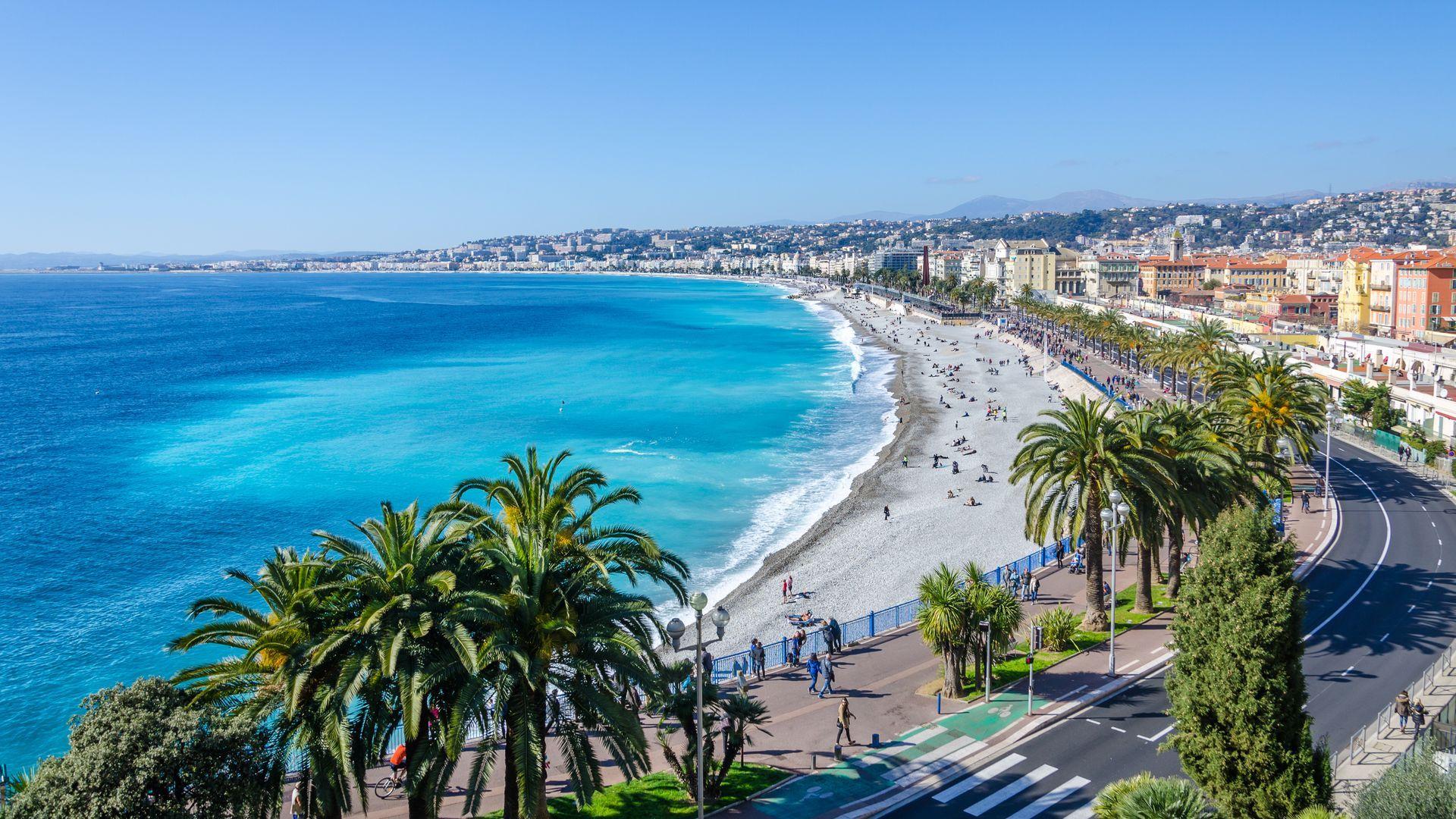 1920x1080 Nice France Wallpaper