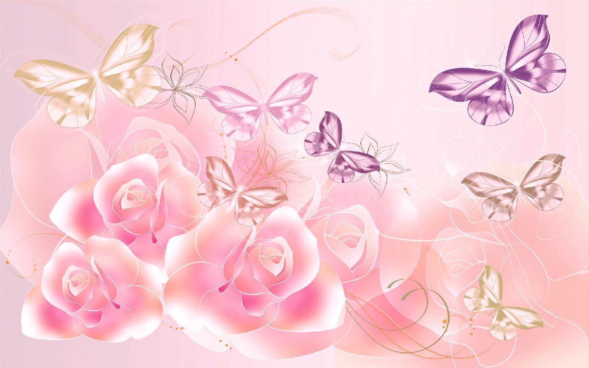 Rose Flowers and Butterflies Wallpapers - Top Free Rose Flowers and ...