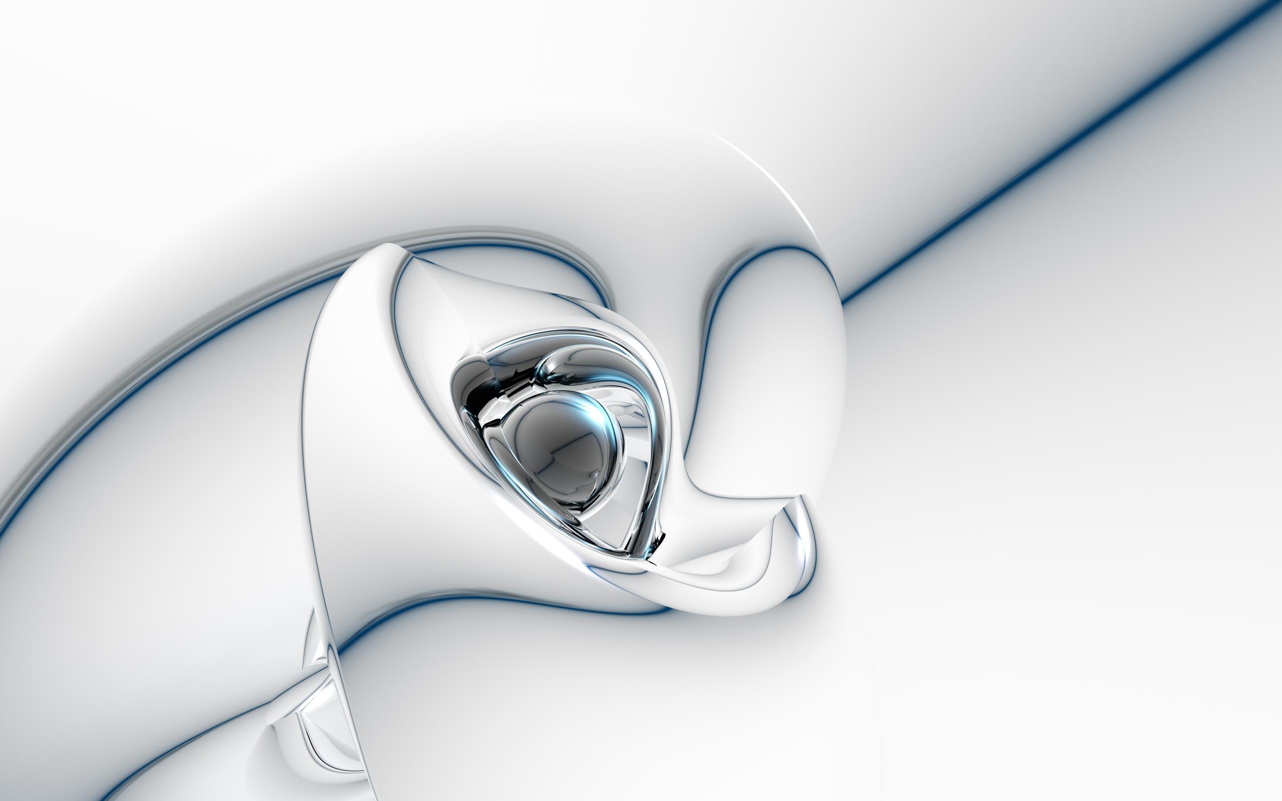 2560x1600 #Crystal, D, #White, #Glass. Mocah HD Wallpaper