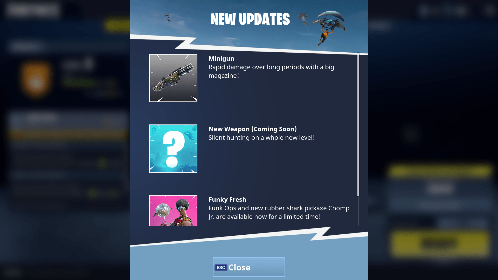 1920x1080 New Fortnite Update Is Out Now With Minigun (And Some Bugs)