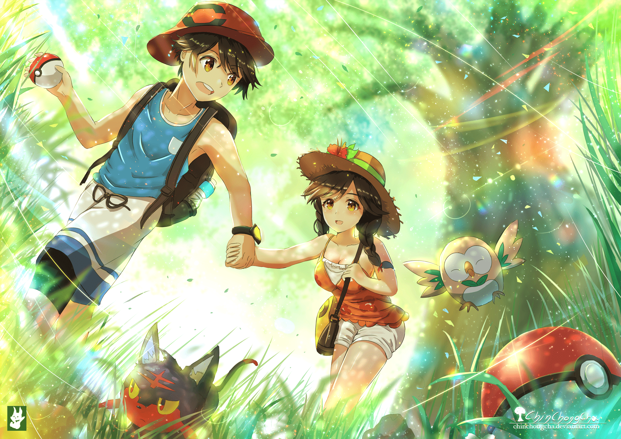 2000x1414 Pokémon: Sun And Moon HD Wallpaper