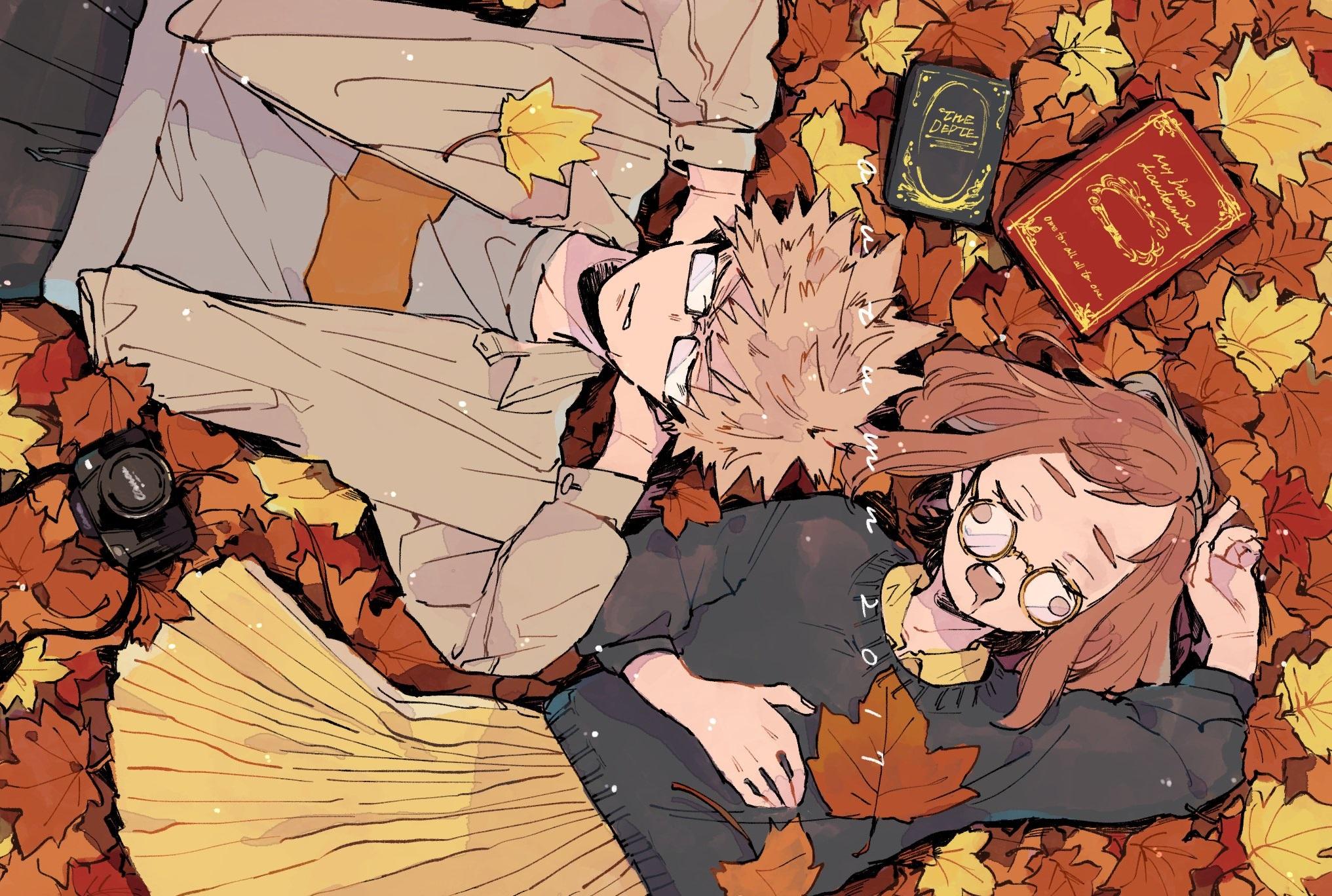 2033x1368 2033x1368 Katsuki Bakugou, Ochaco Uraraka wallpaper