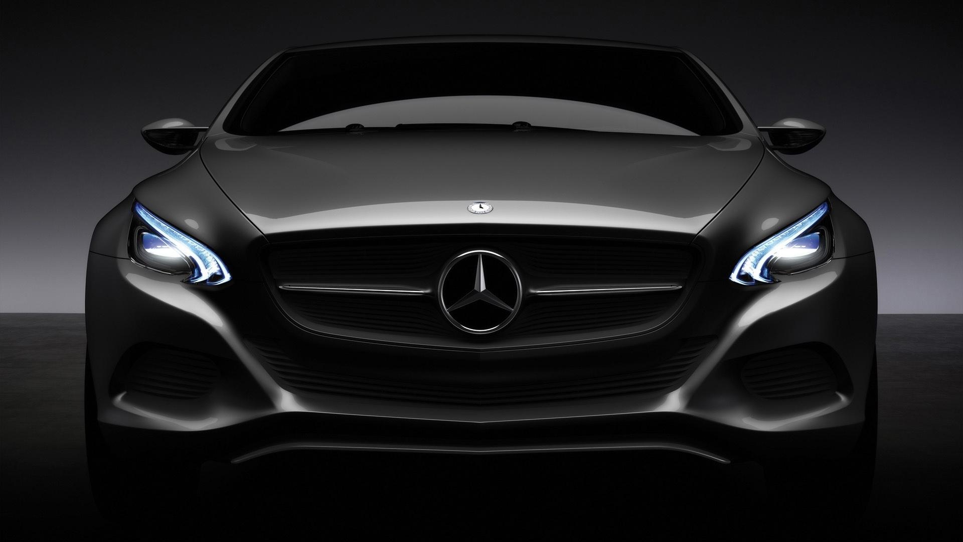 1920x1080 Mercedes Benz F 800 Front Lights 1920 X 1080 HDTV 1080p Wallpaper