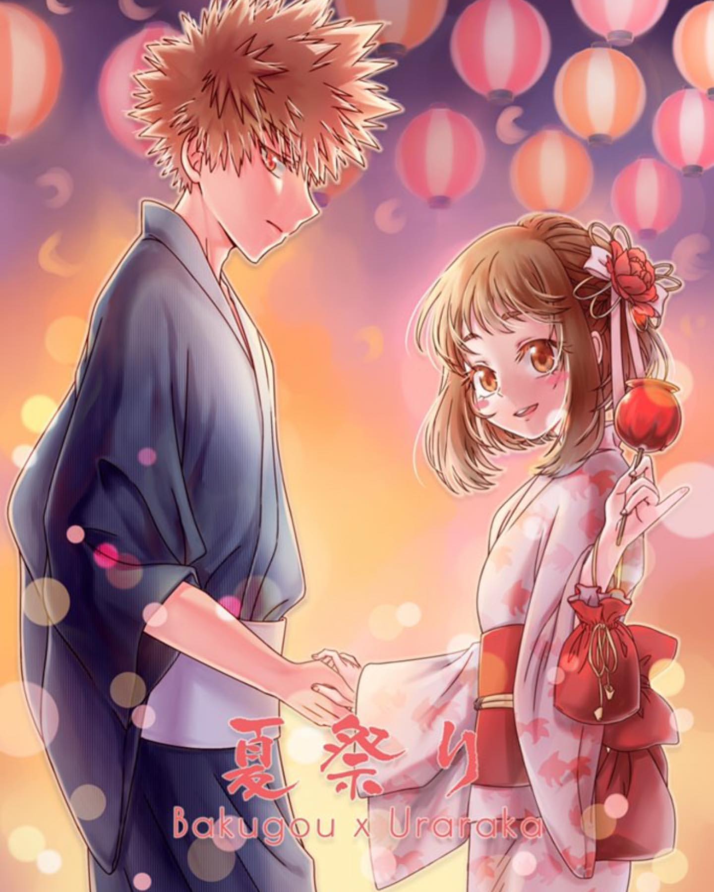 1440x1799 Kacchako Bnha Computer Wallpaper