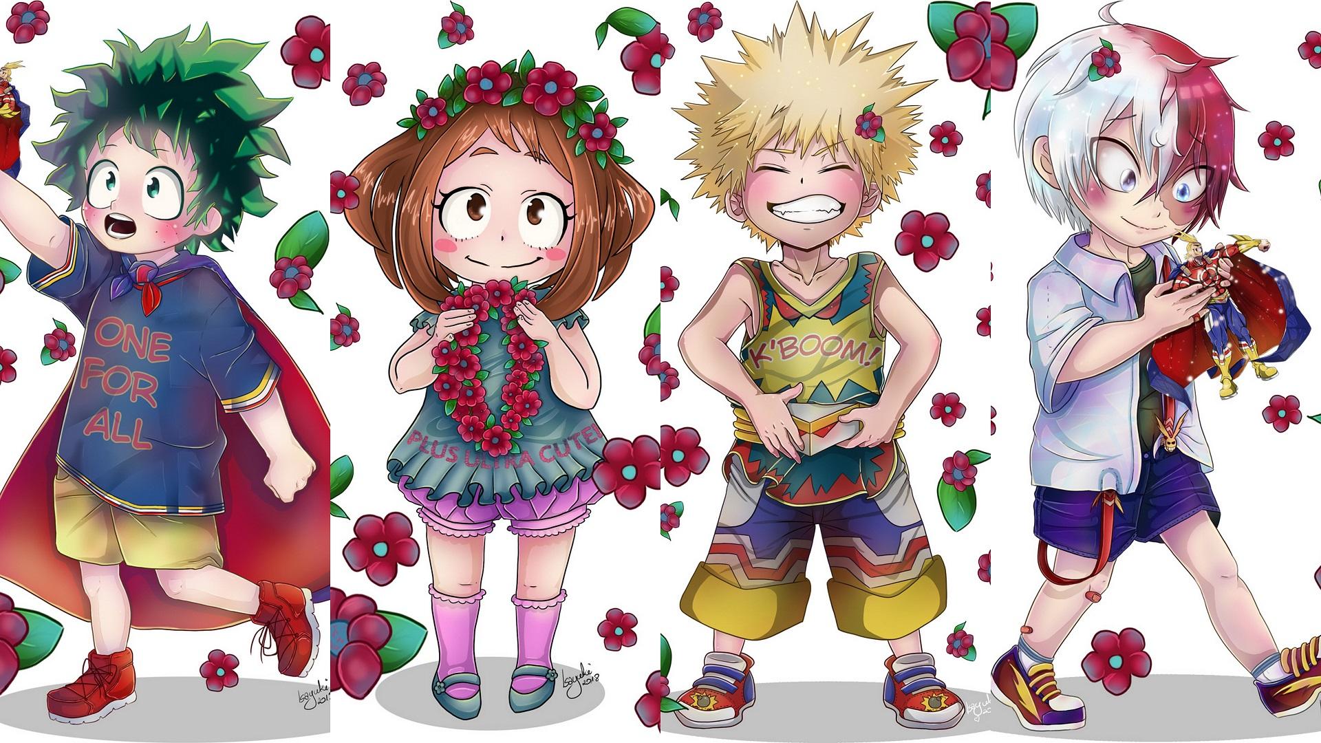 1920x1080 1920x1468 Ochaco Uraraka, Izuku Midoriya wallpaper. Mocah HD Wallpaper