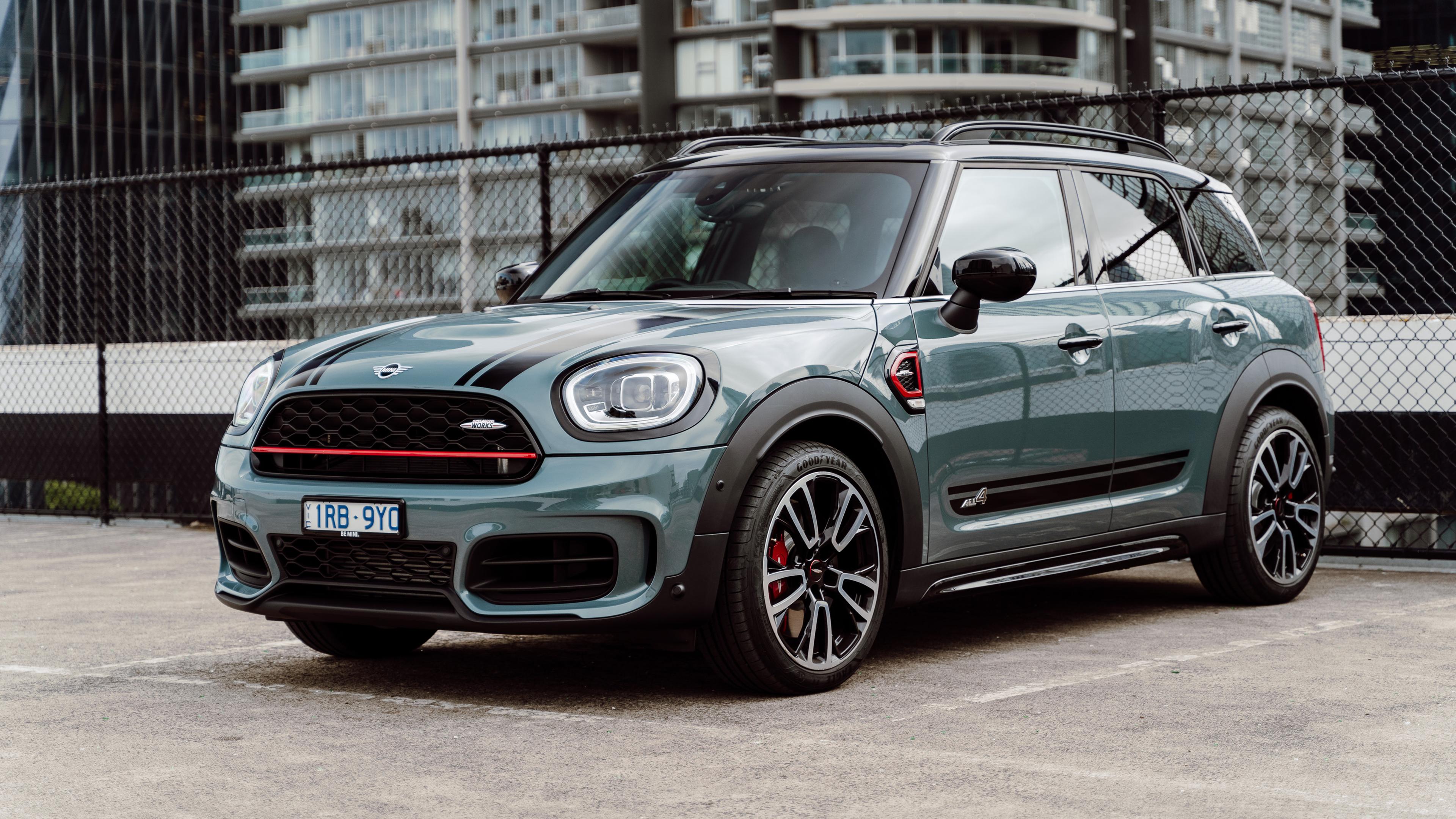 3840x2160 MINI John Cooper Works Countryman 2021 4K Wallpaper. HD Car Wallpaper