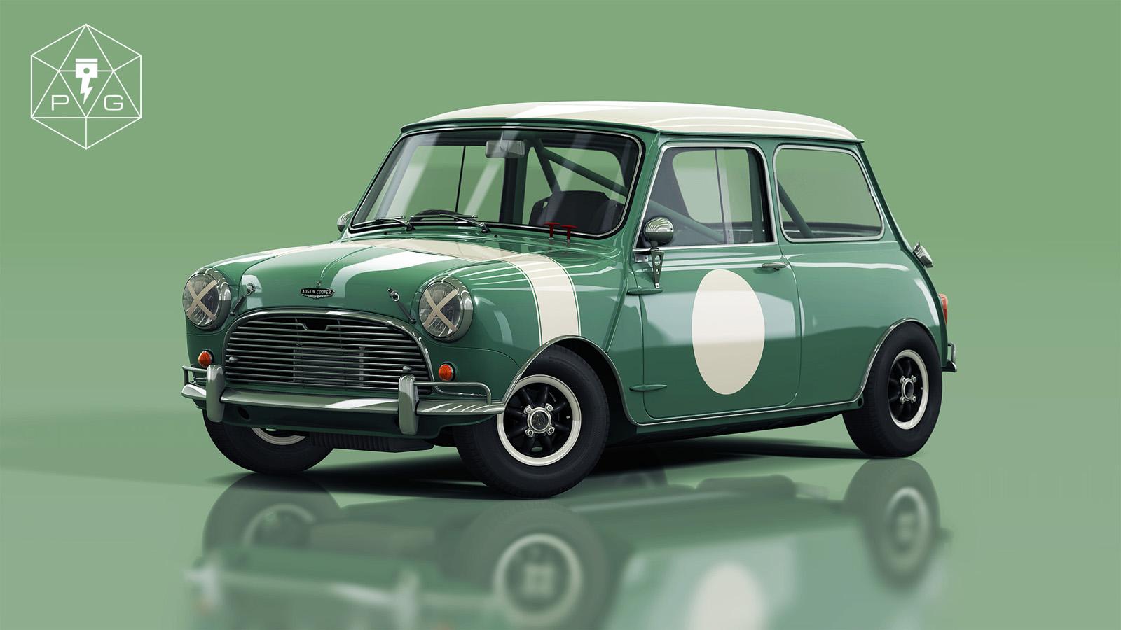 1600x900 Austin Mini Cooper S FIA App.K Historic Racing