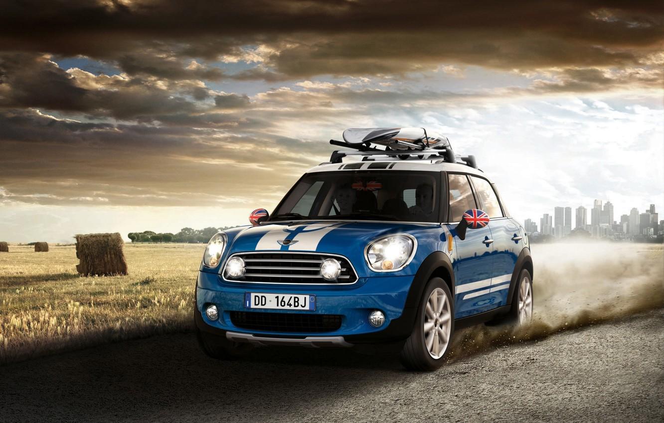 1332x850 Wallpaper Mini, Cooper, Countryman, Road, Machine, Movement, Machine, Car, Car, Cars, Cars, Road, Countrymen, Cooper, Mini image for desktop, section mini