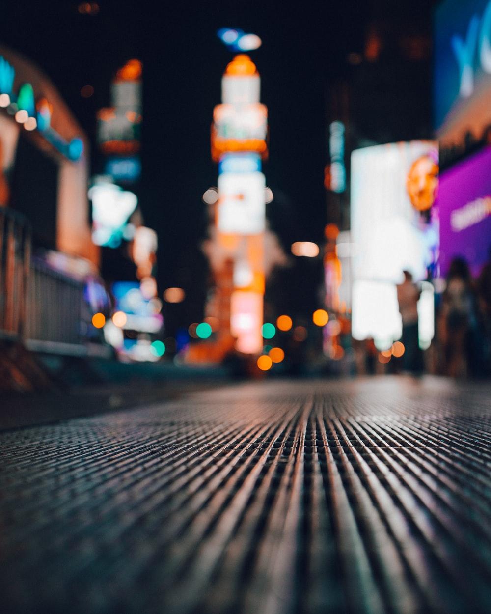 1000x1250 City Lights Bokeh Picture. Download Free Image