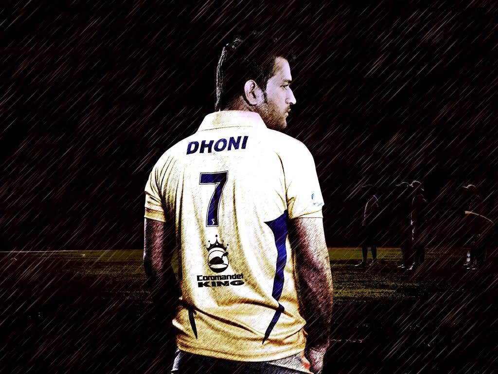 1024x768 Mahendra Singh Dhoni Wallpaper