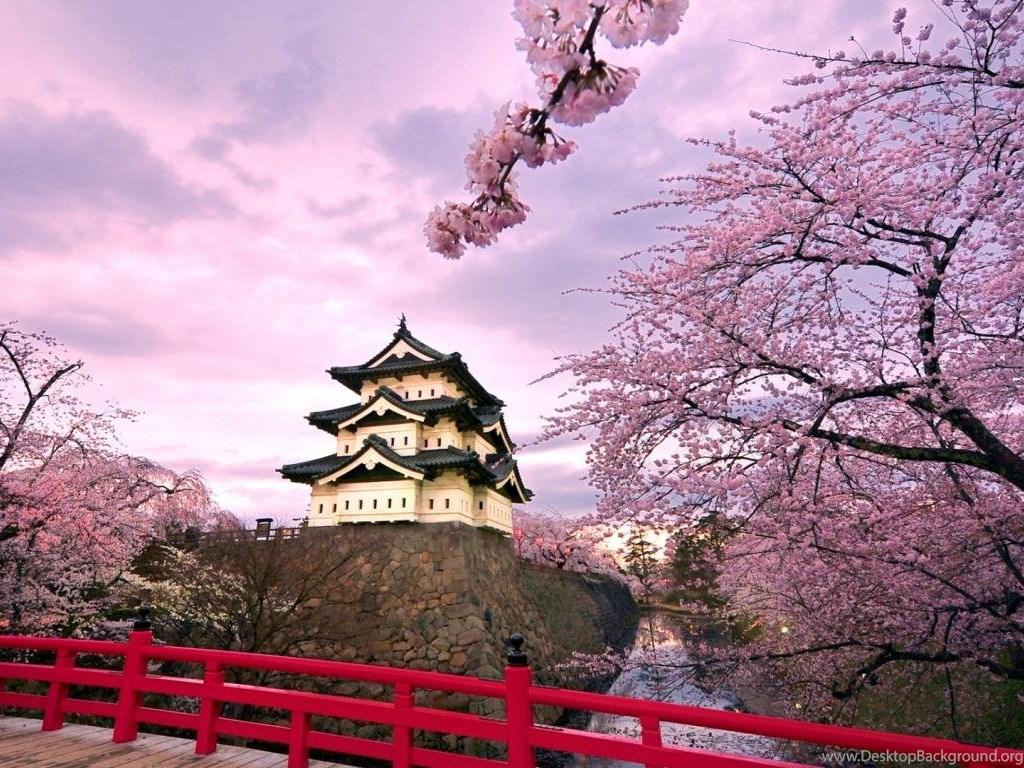 1024x768 Japan Scenery Wallpaper Desktop Background