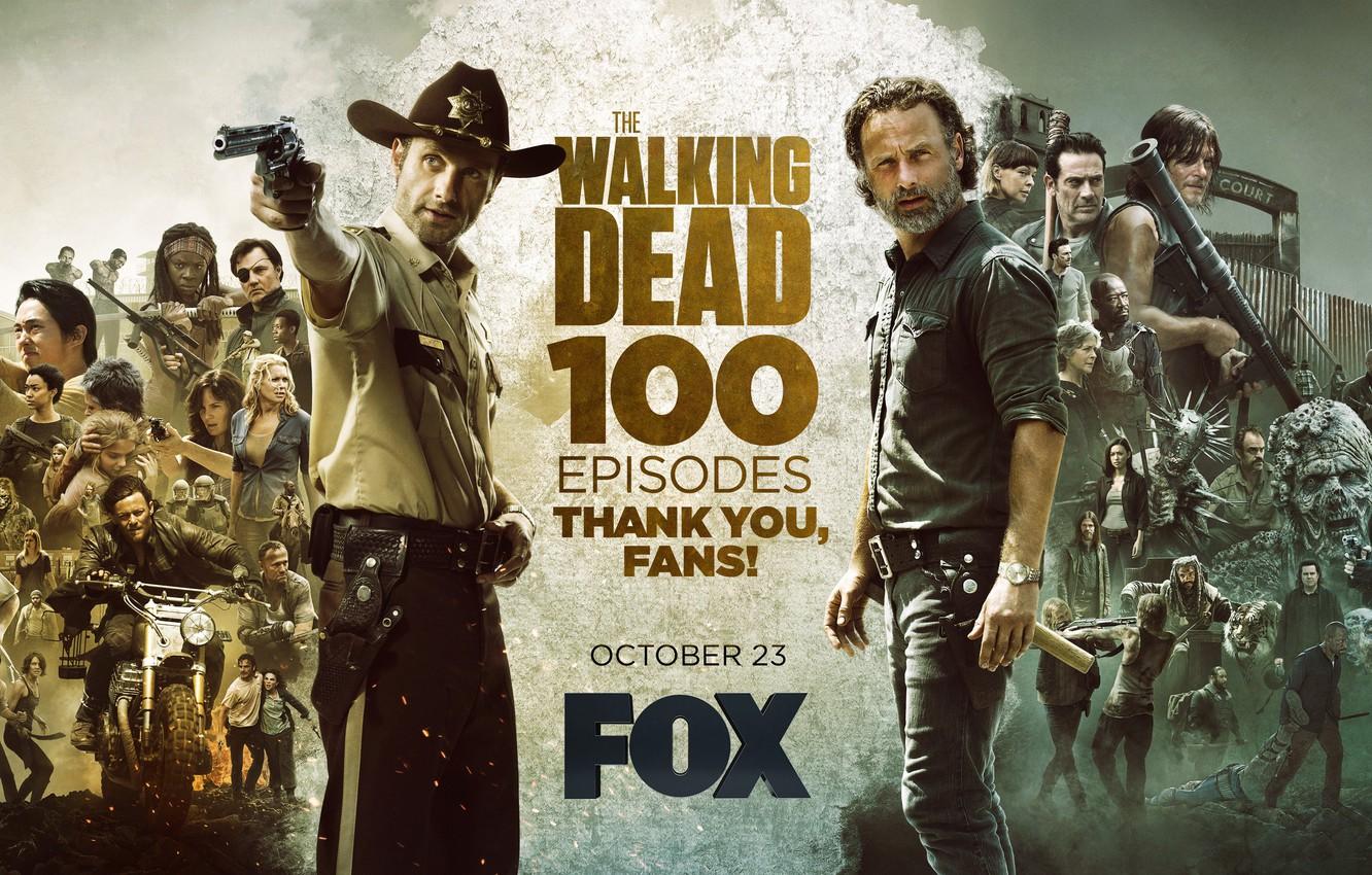 1332x850 Wallpaper Jeffrey Dean Morgan, The Walking Dead, Andrew Lincoln, Chandler Riggs, Norman Reedus, Laurie Holden, Sarah Wayne Callies, Steven Yeun, Danai Gurira, AMC, Lauren Cohan, David Morrissey, Emily Kinney, Michael Rooker, Scott