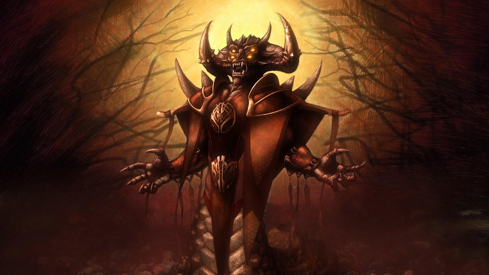 1600x900 3D wallpaper: Demon 3D wallpaper
