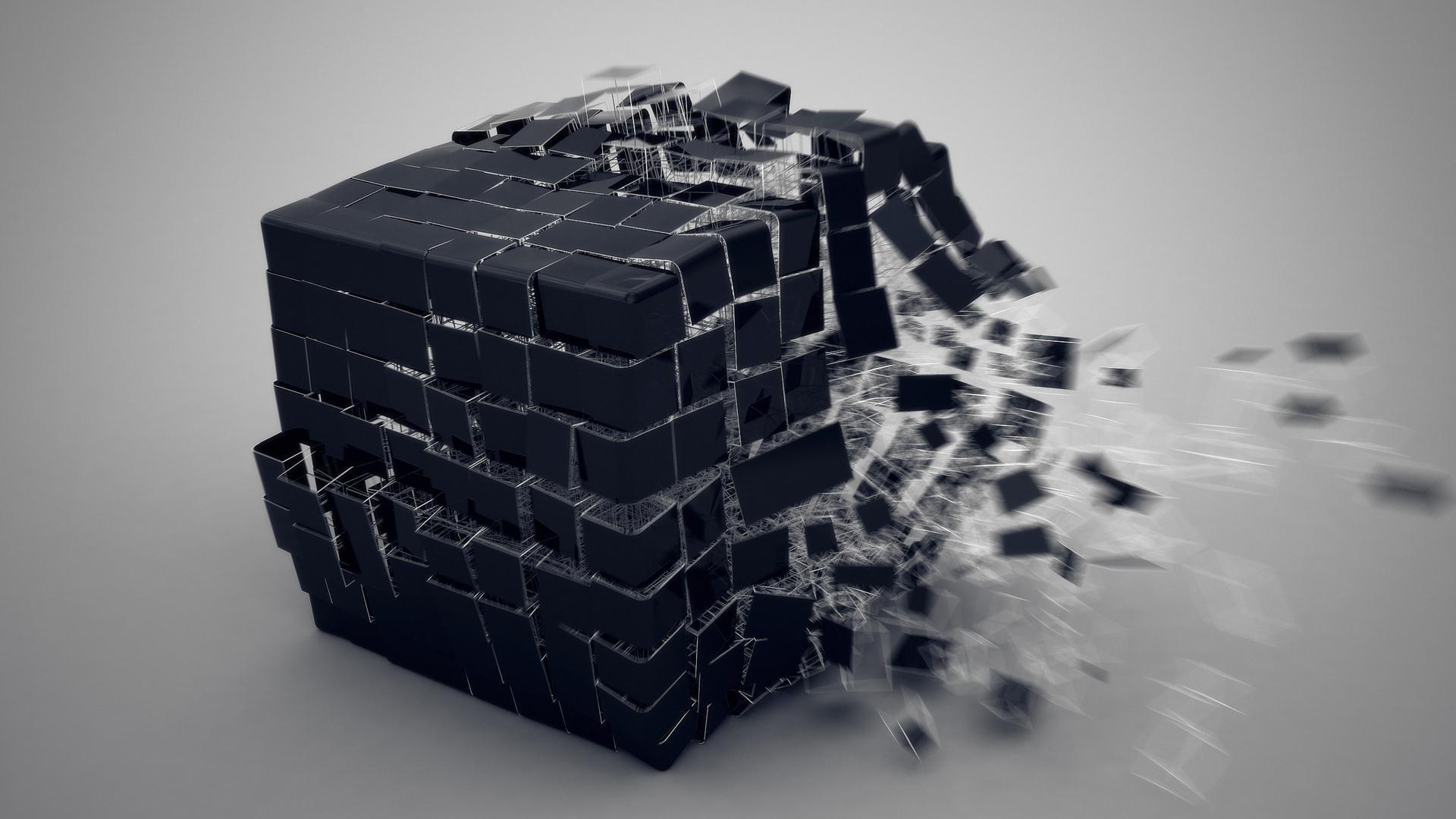 1920x1080 Block Wallpaper for Desktop
