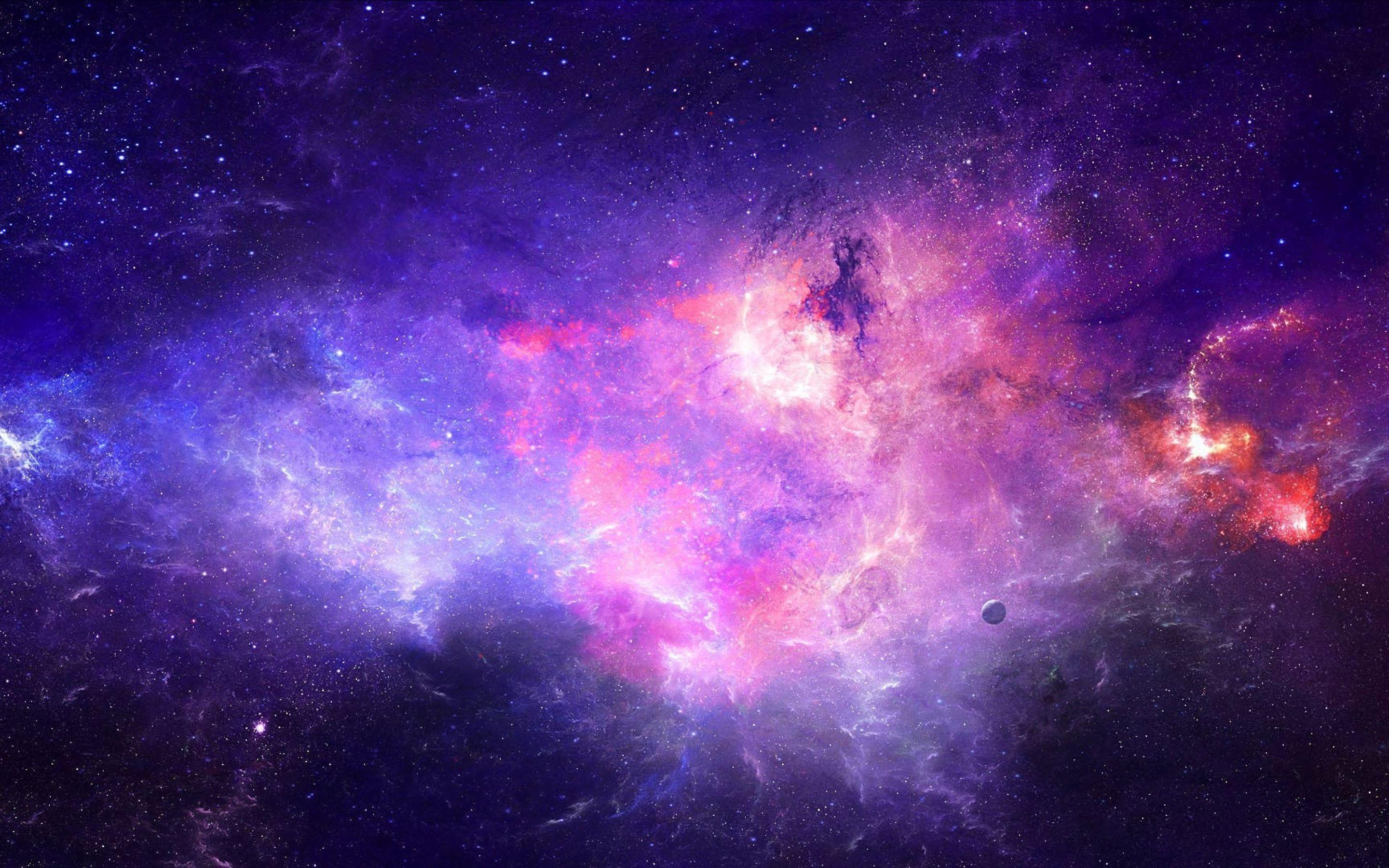 2880x1800 Colorful Galaxy Computer Wallpaper