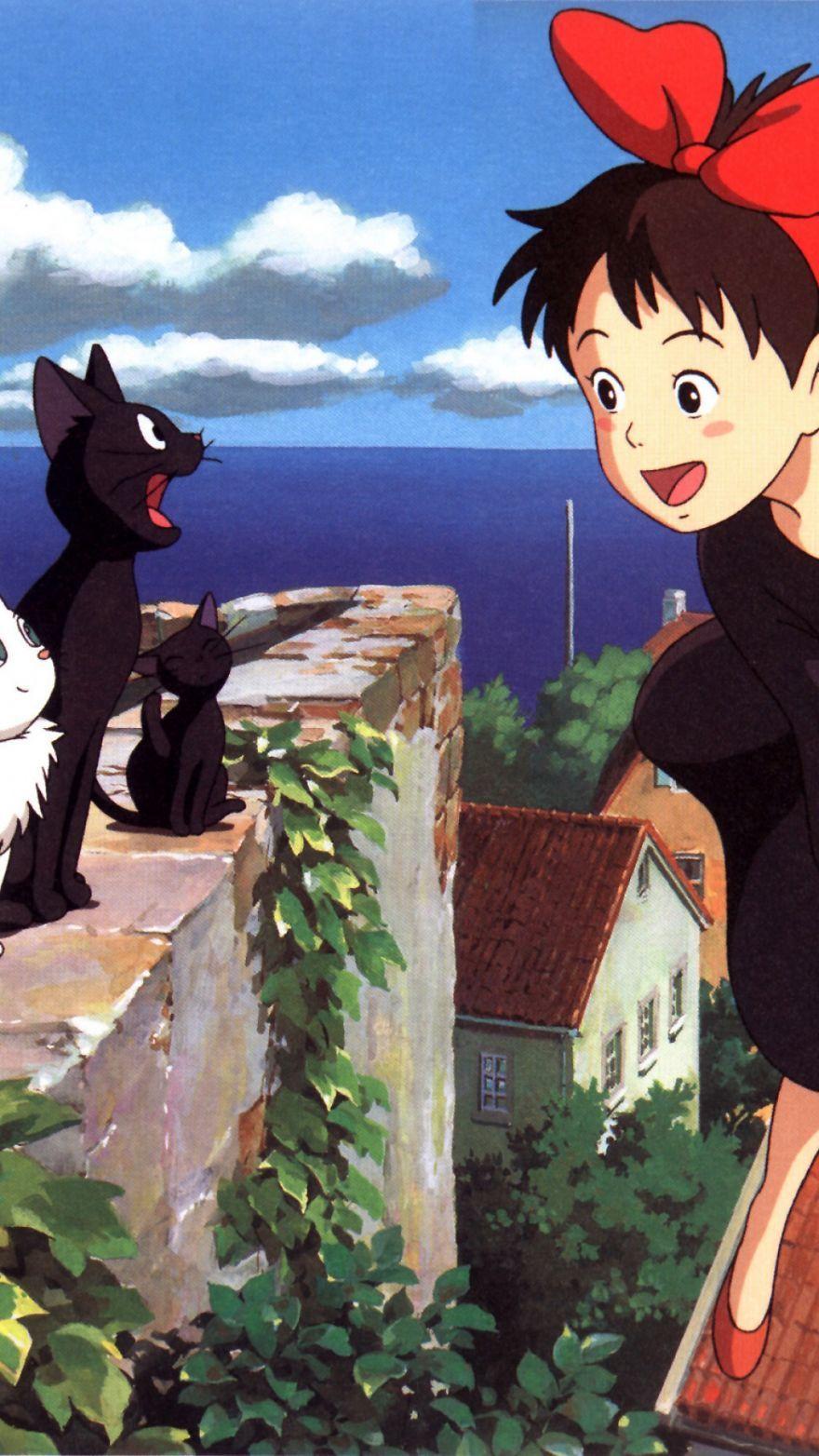 880x1564 Kiki's Delivery Service. Animest birthday, Studio